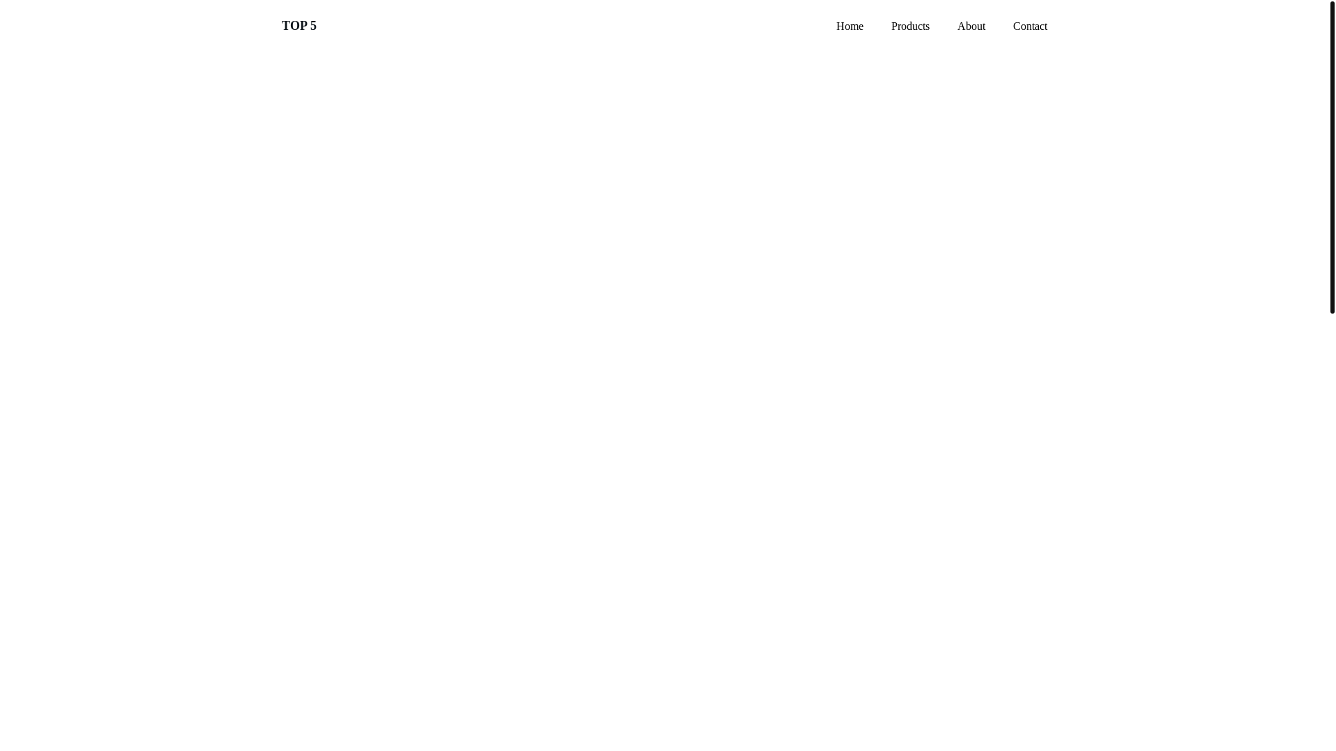 website screenshot of https://top5bestsupplements.shop/
