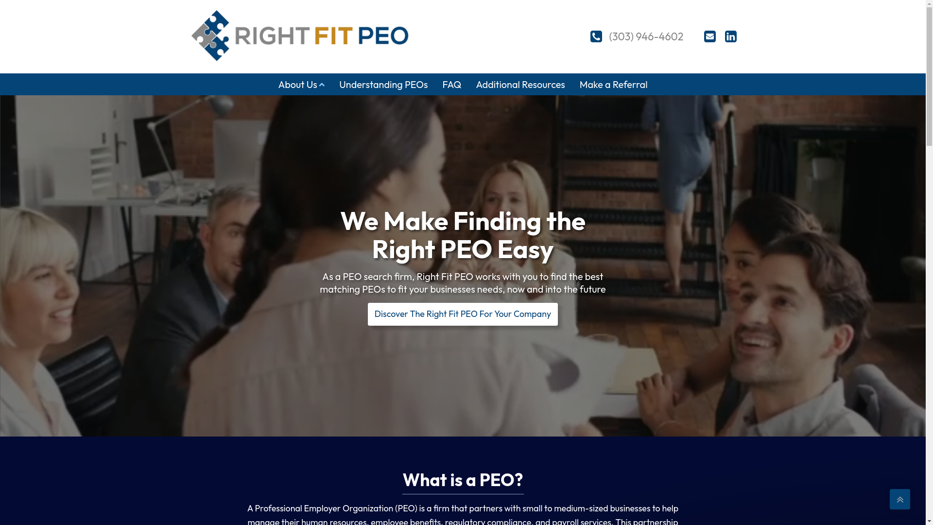 website screenshot of https://workonlinerightfitpeo.com/