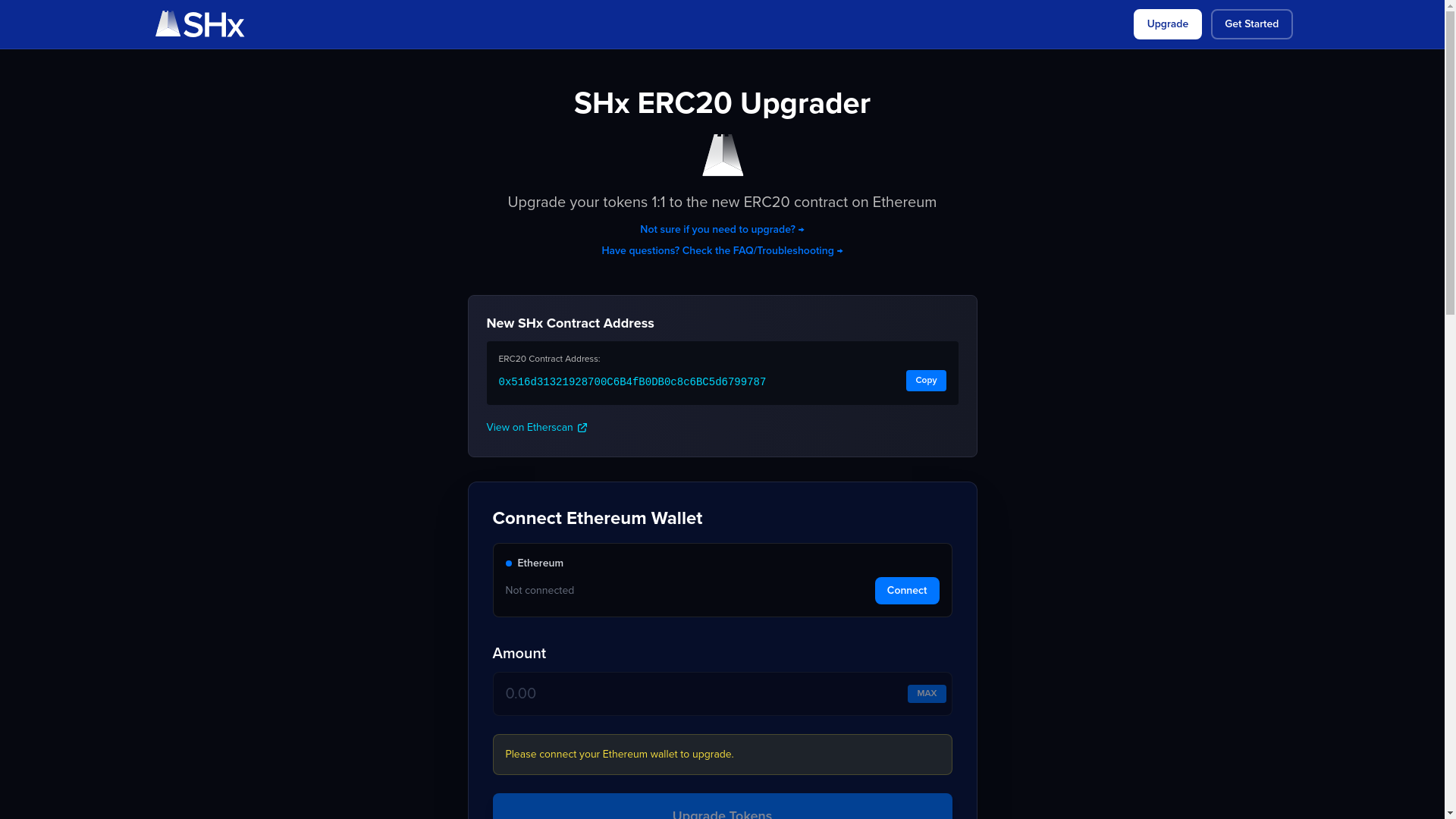 website screenshot of https://strongholdmainnet.pages.dev/