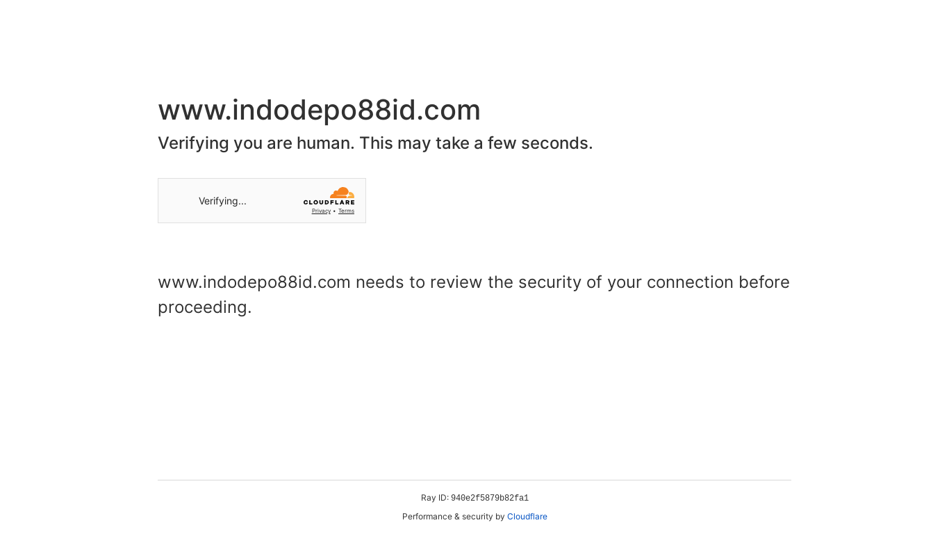 website screenshot of https://www.indodepo88id.com