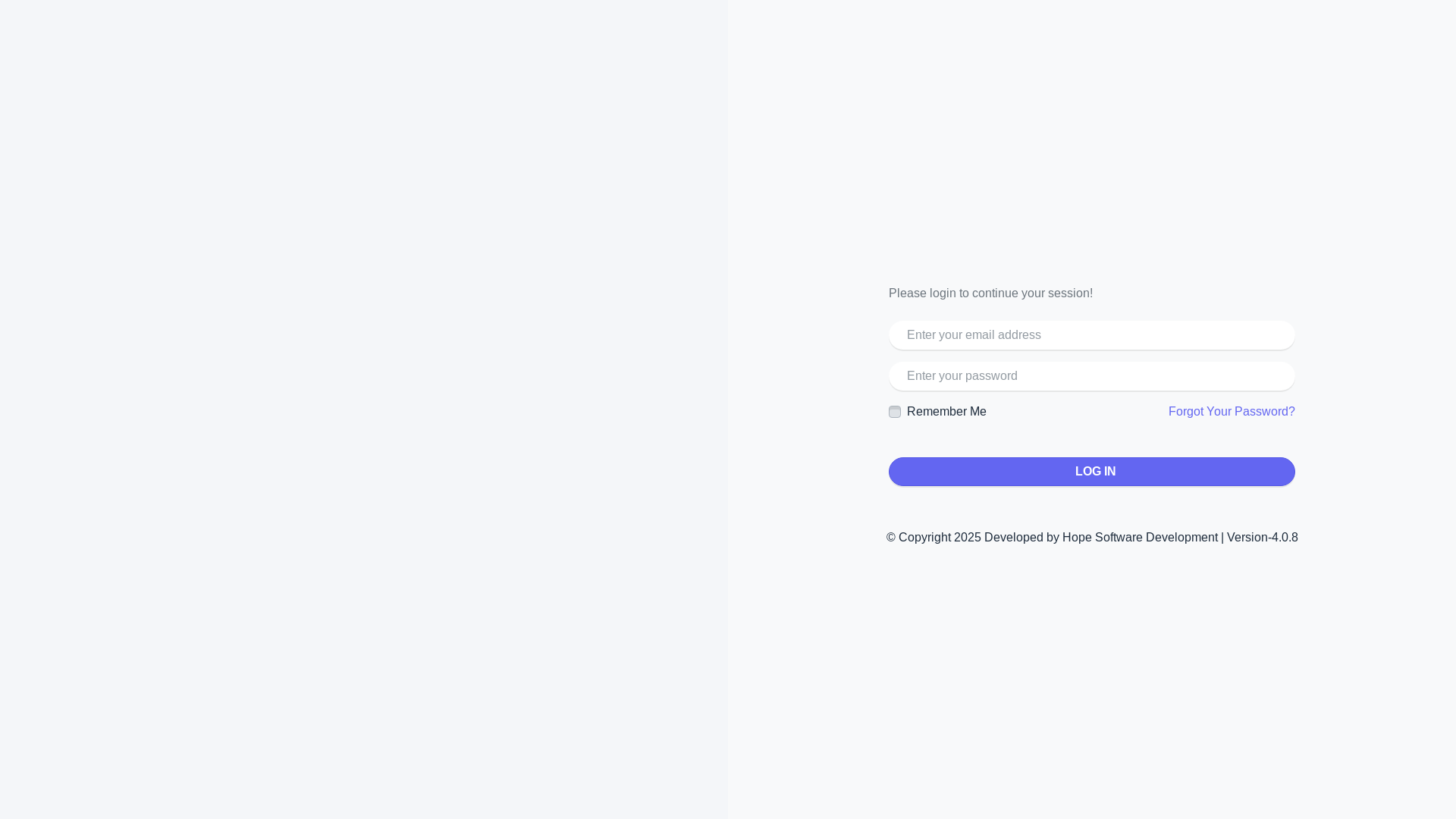 website screenshot of https://hopeerpdevelopment.com/