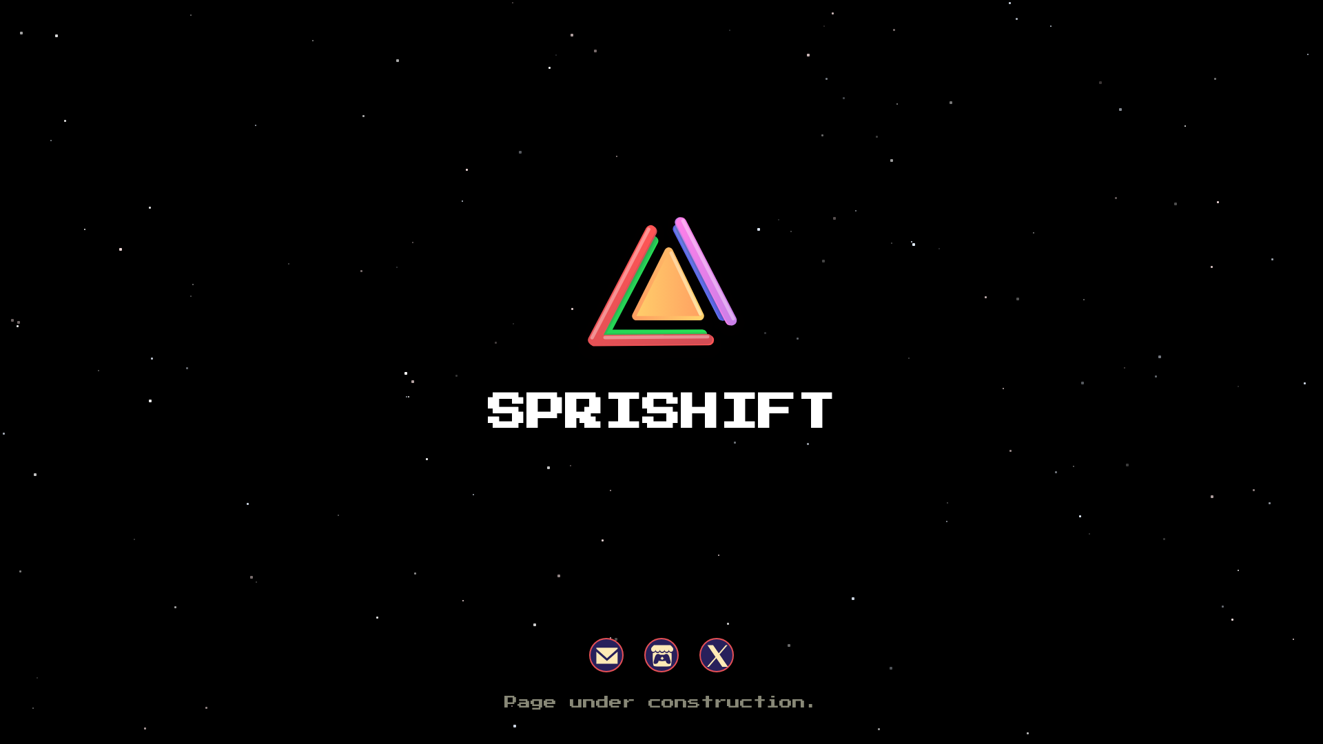 website screenshot of https://spriteshift-front.pages.dev/