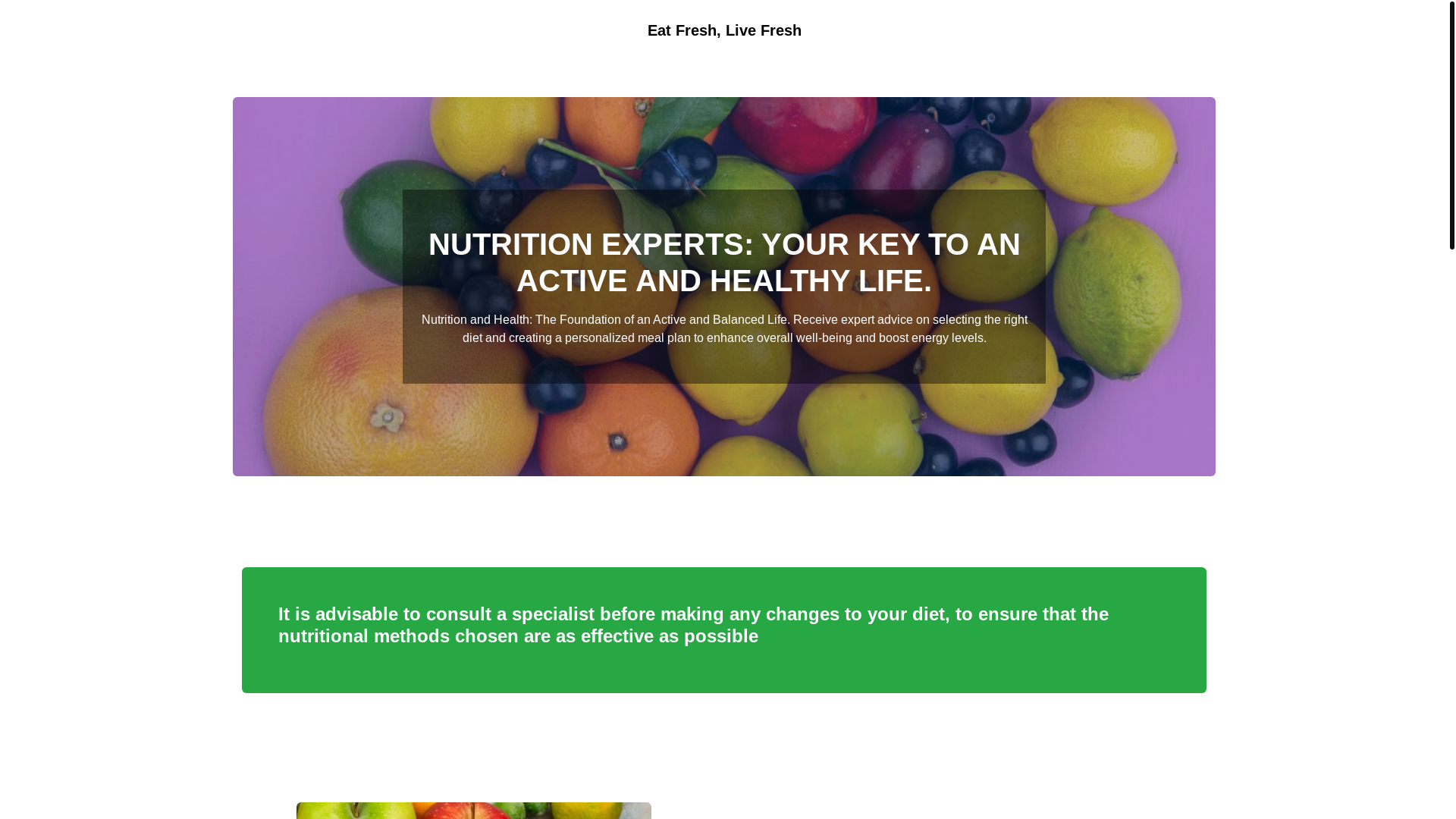website screenshot of https://eatfreshlivefreshb.info/