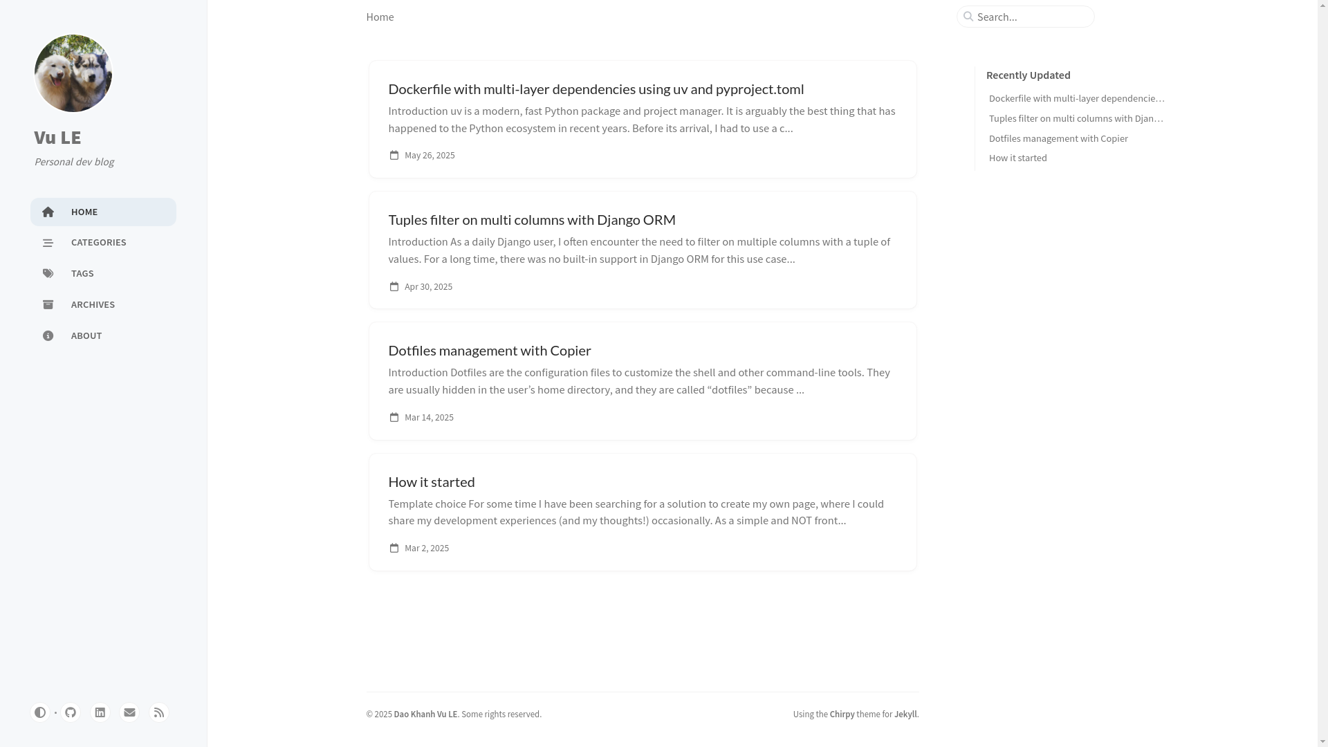 website screenshot of https://blogs-abp.pages.dev/
