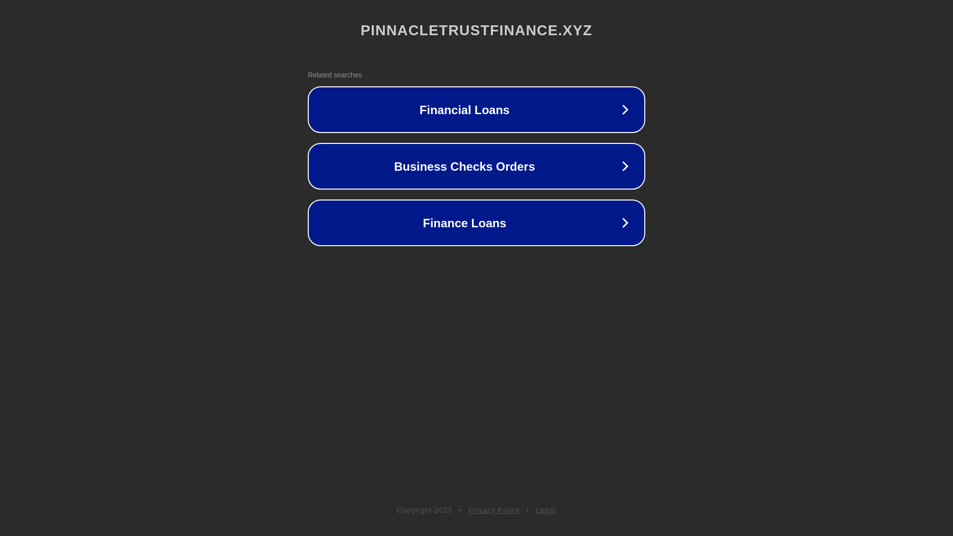 website screenshot of https://pinnacletrustfinance.xyz/