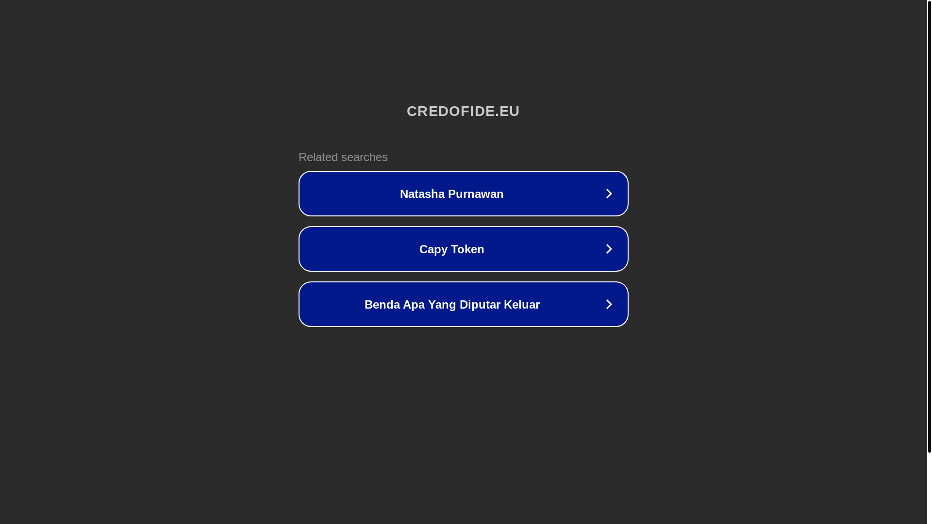 website screenshot of https://credofide.eu/