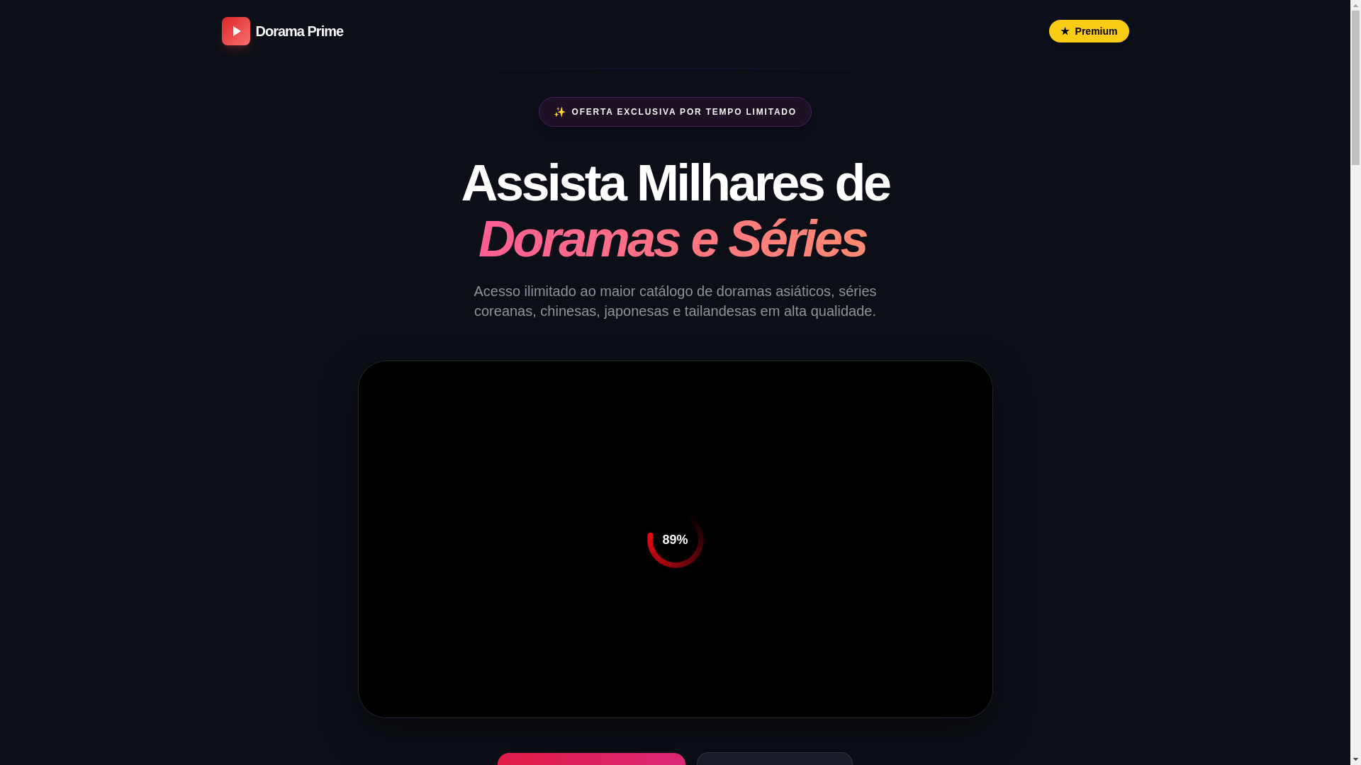 website screenshot of https://doramaprime.pro/