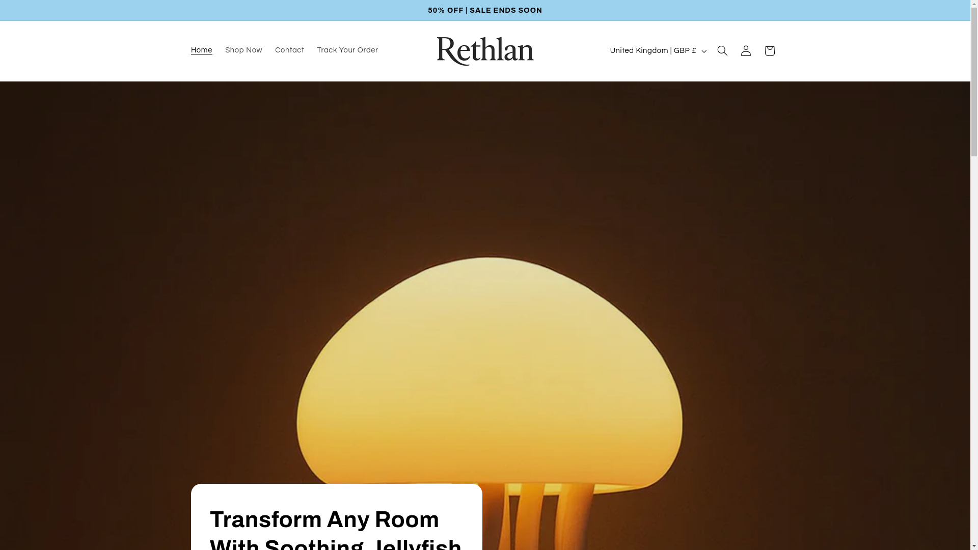 website screenshot of https://rethlan.com/