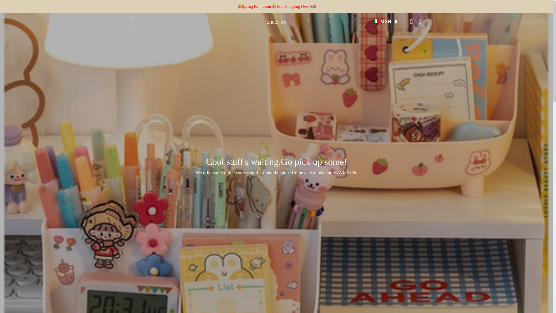 website screenshot of https://cheerjoy.de/