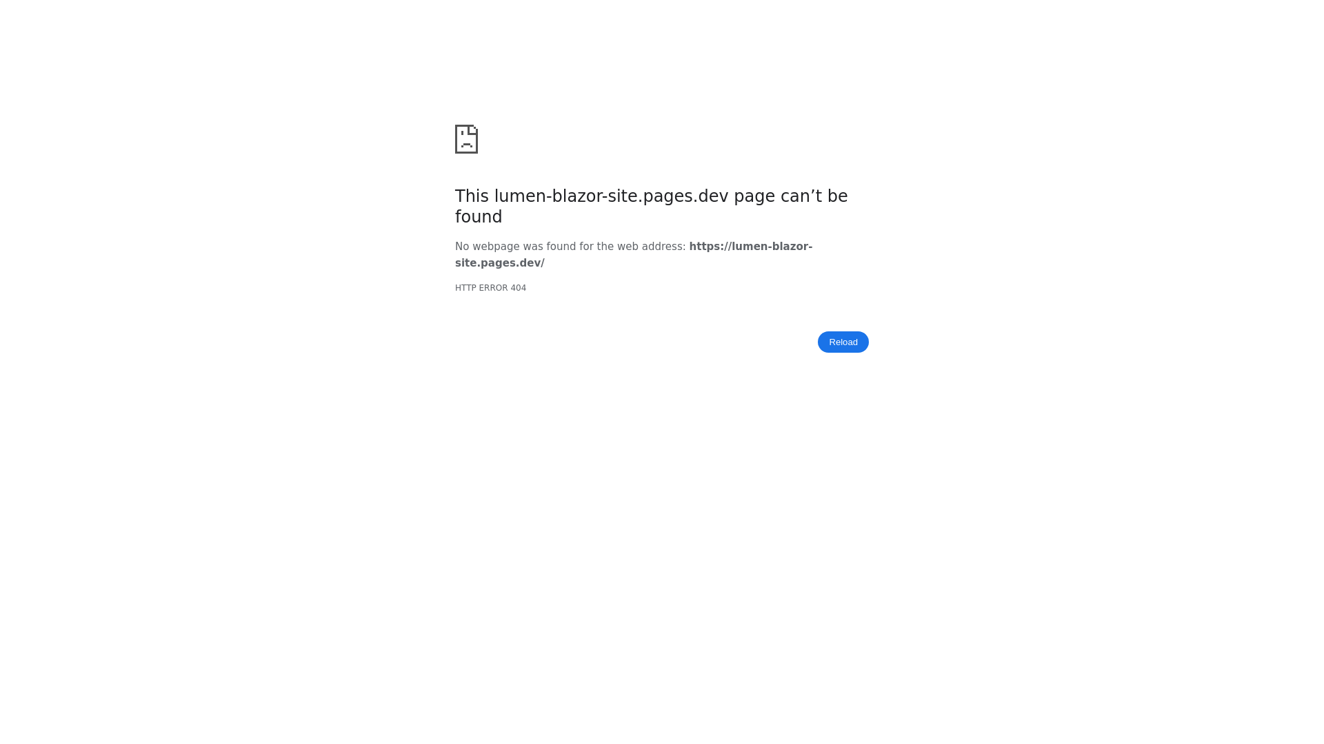 website screenshot of https://lumen-blazor-site.pages.dev/