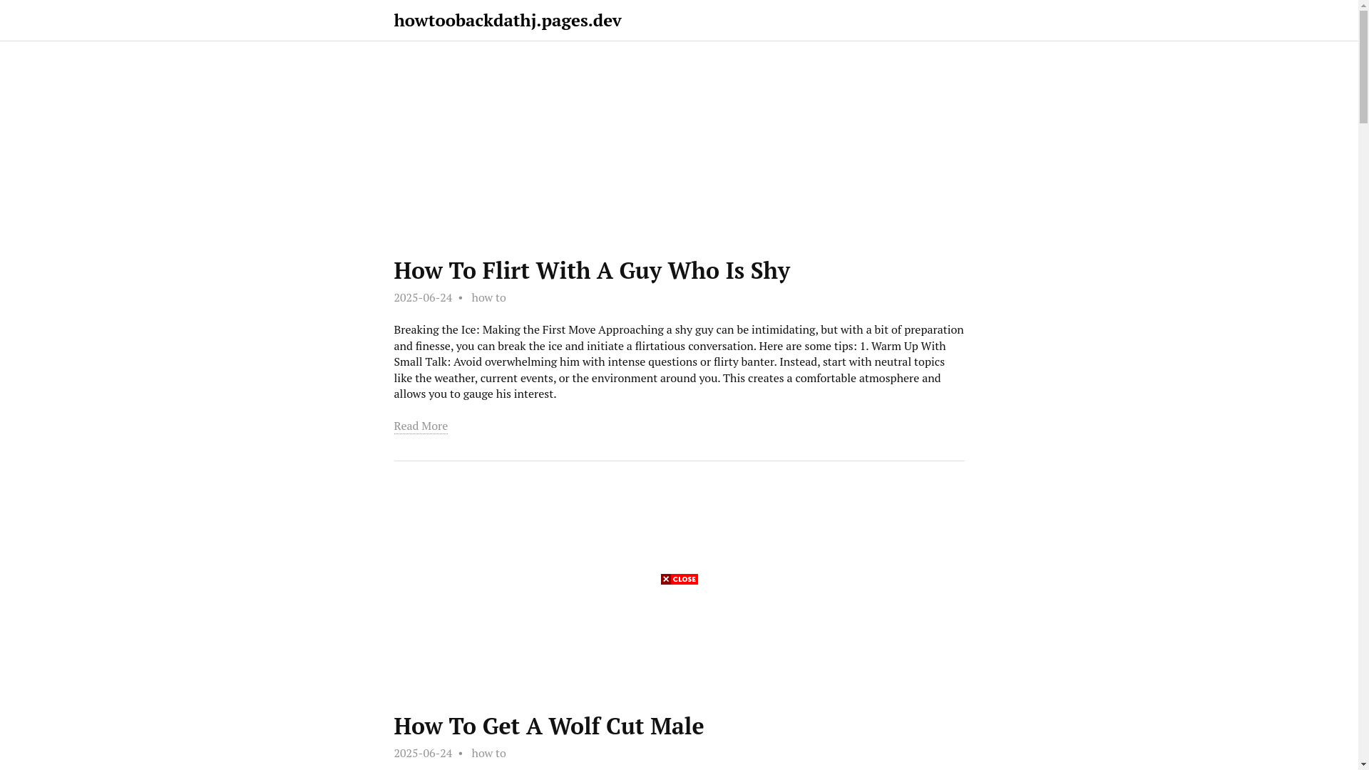 website screenshot of https://howtoobackdathj.pages.dev/