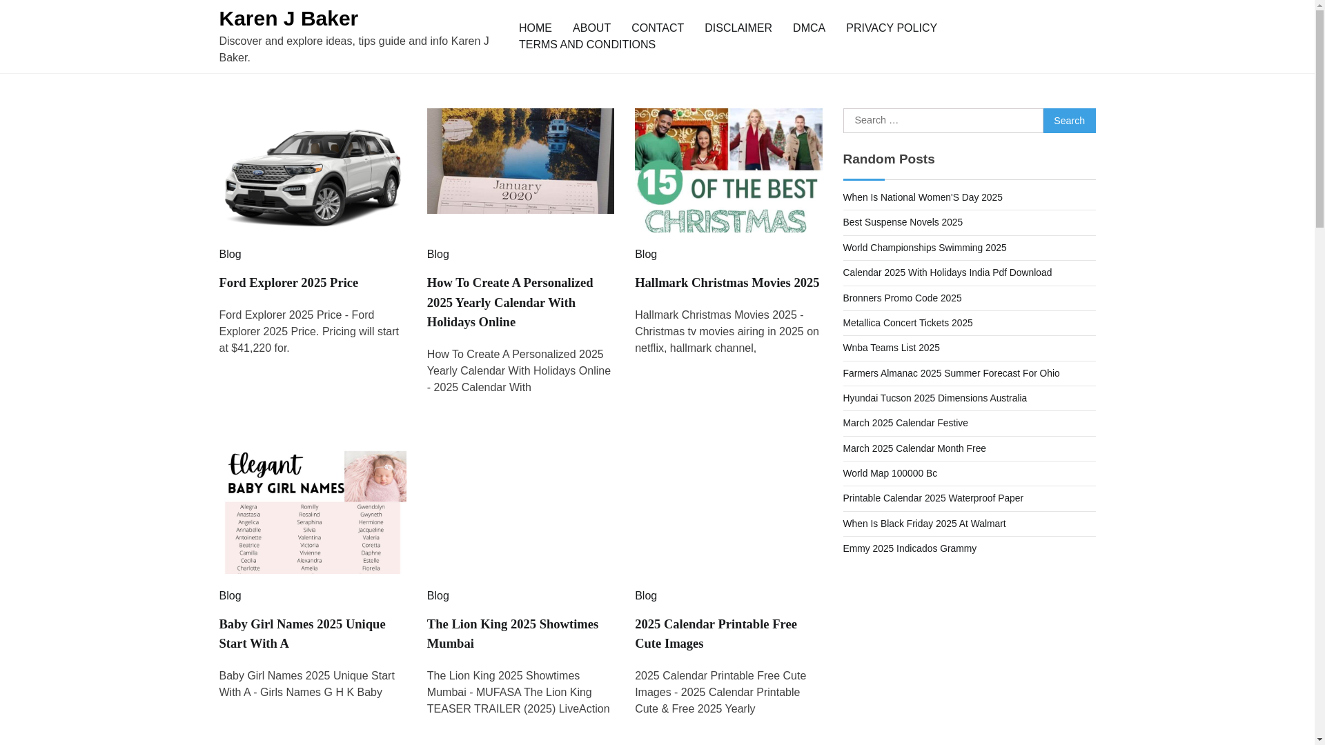 website screenshot of https://karenjbakerb.pages.dev/