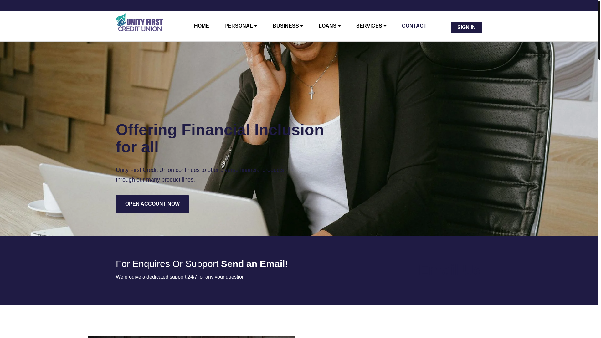 website screenshot of https://soxfinance.com/
