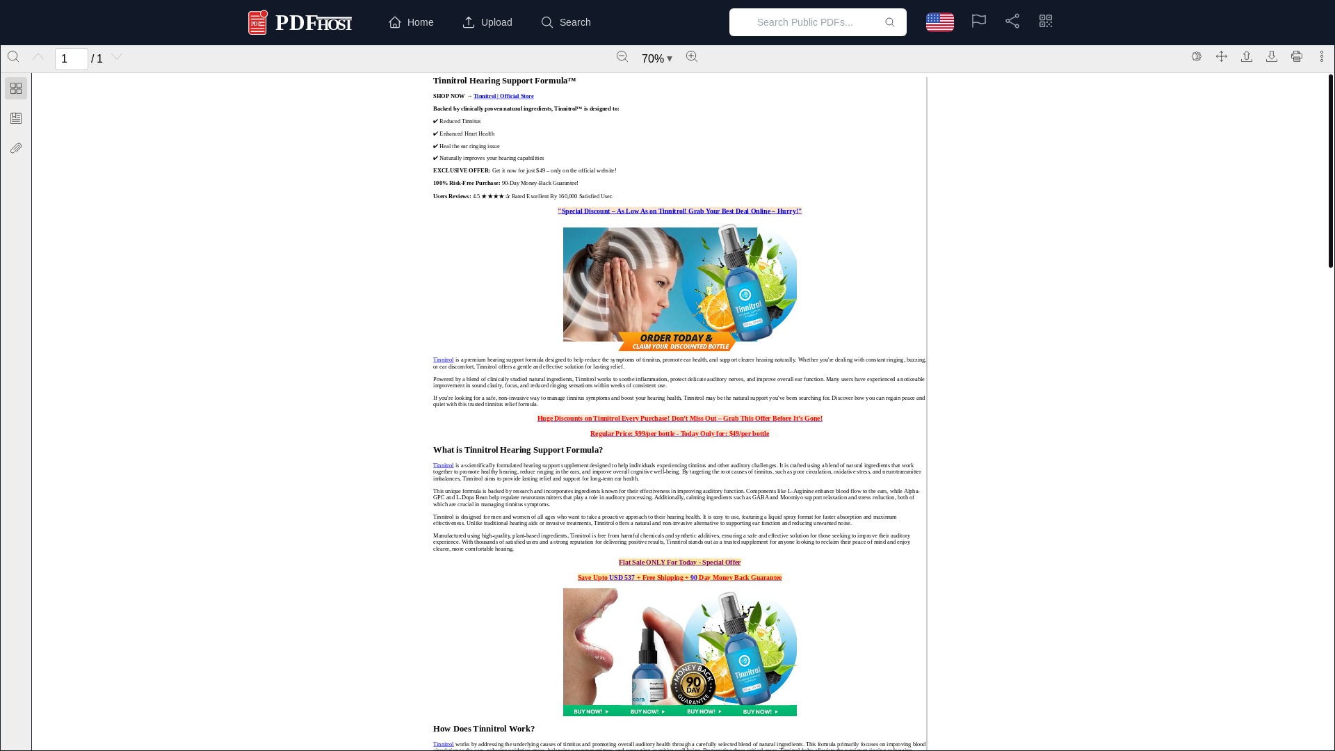 website screenshot of https://pdfhost.io/v/F8agvmRjPF_Tinnitrol__Customer_Report__Get_Rid_From_Ringing_Ears_And_Tinnitus_Issues