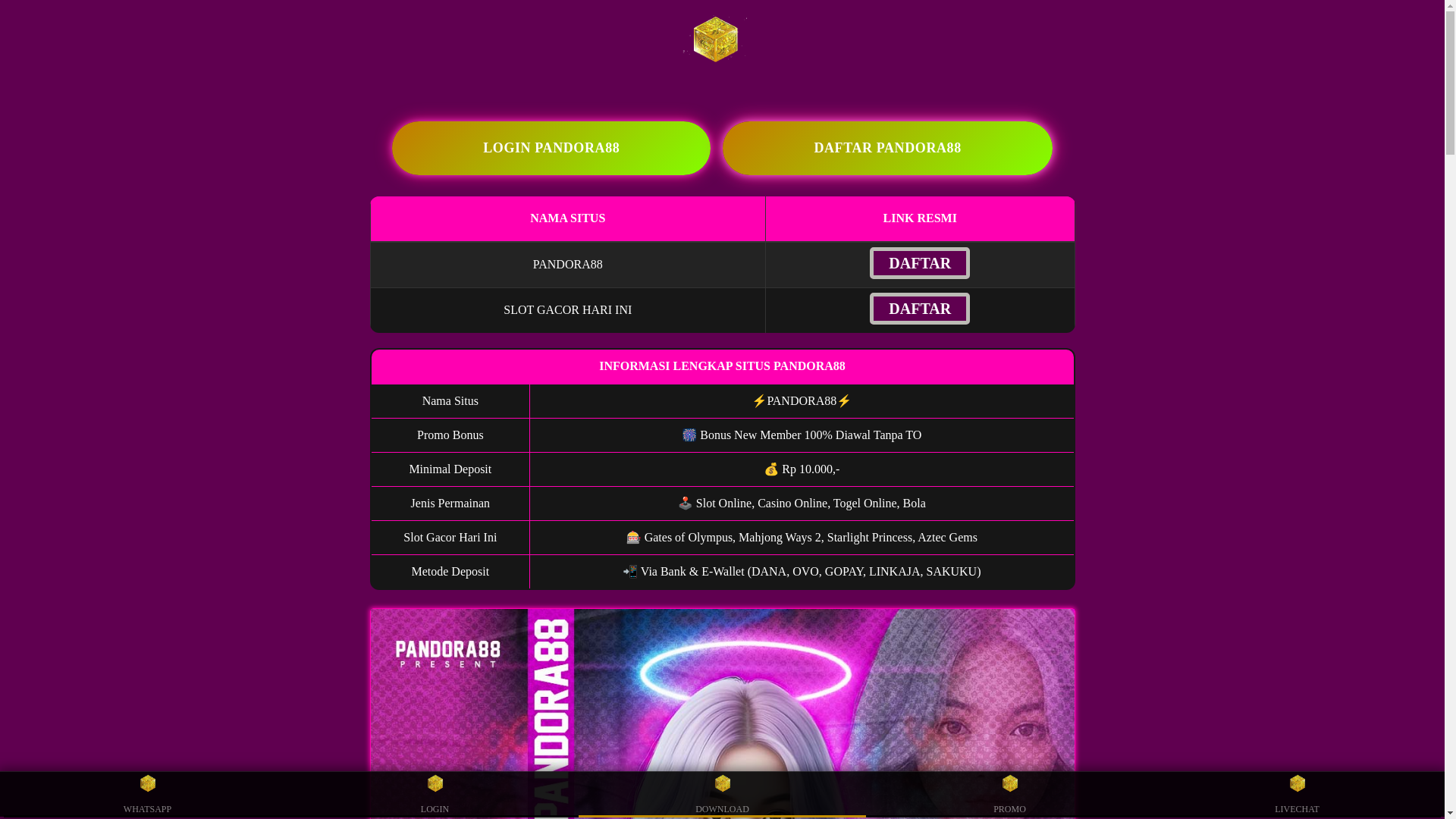 website screenshot of https://pinkwhite-pandora88.pages.dev/
