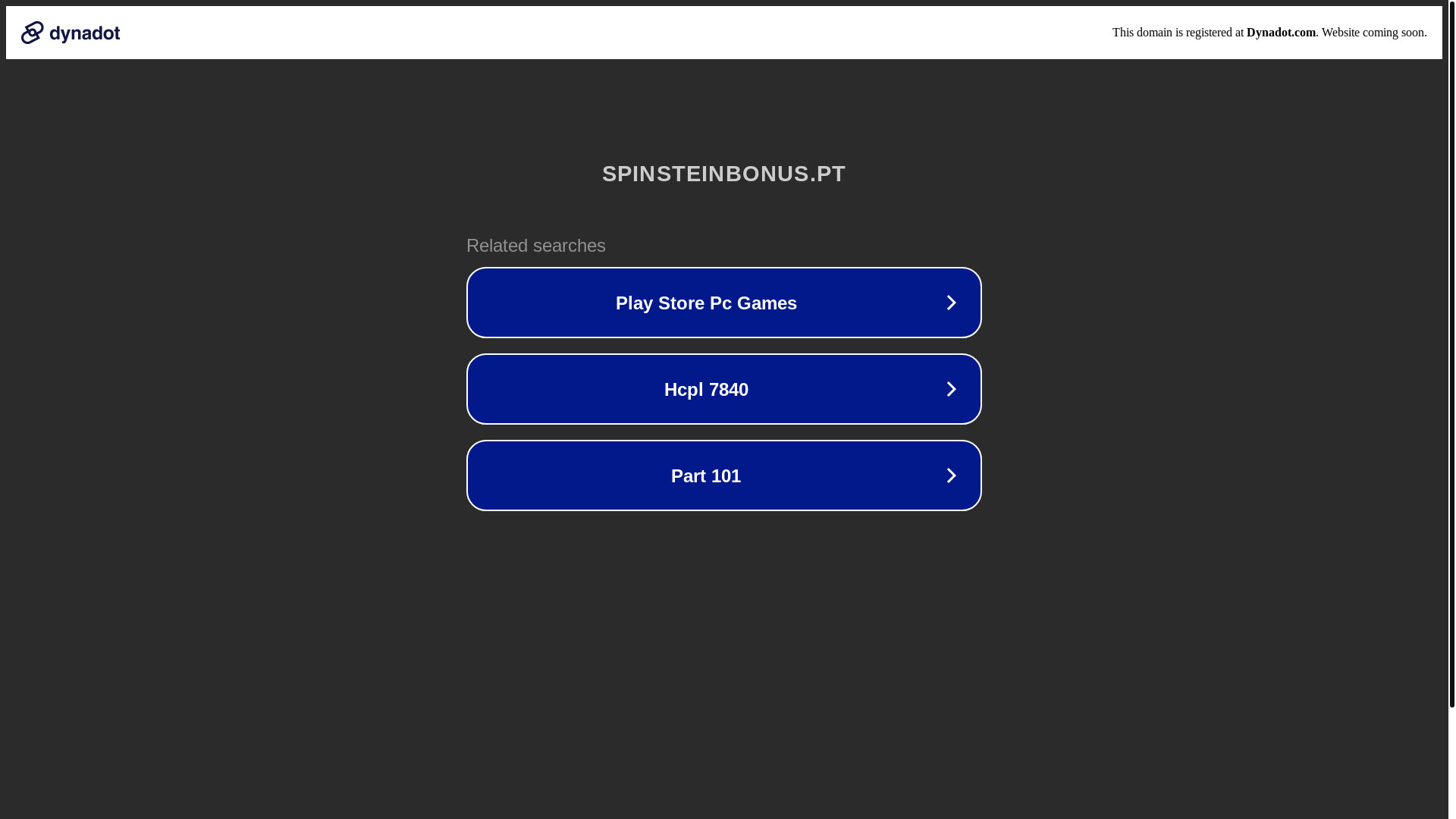 website screenshot of https://spinsteinbonus.pt/