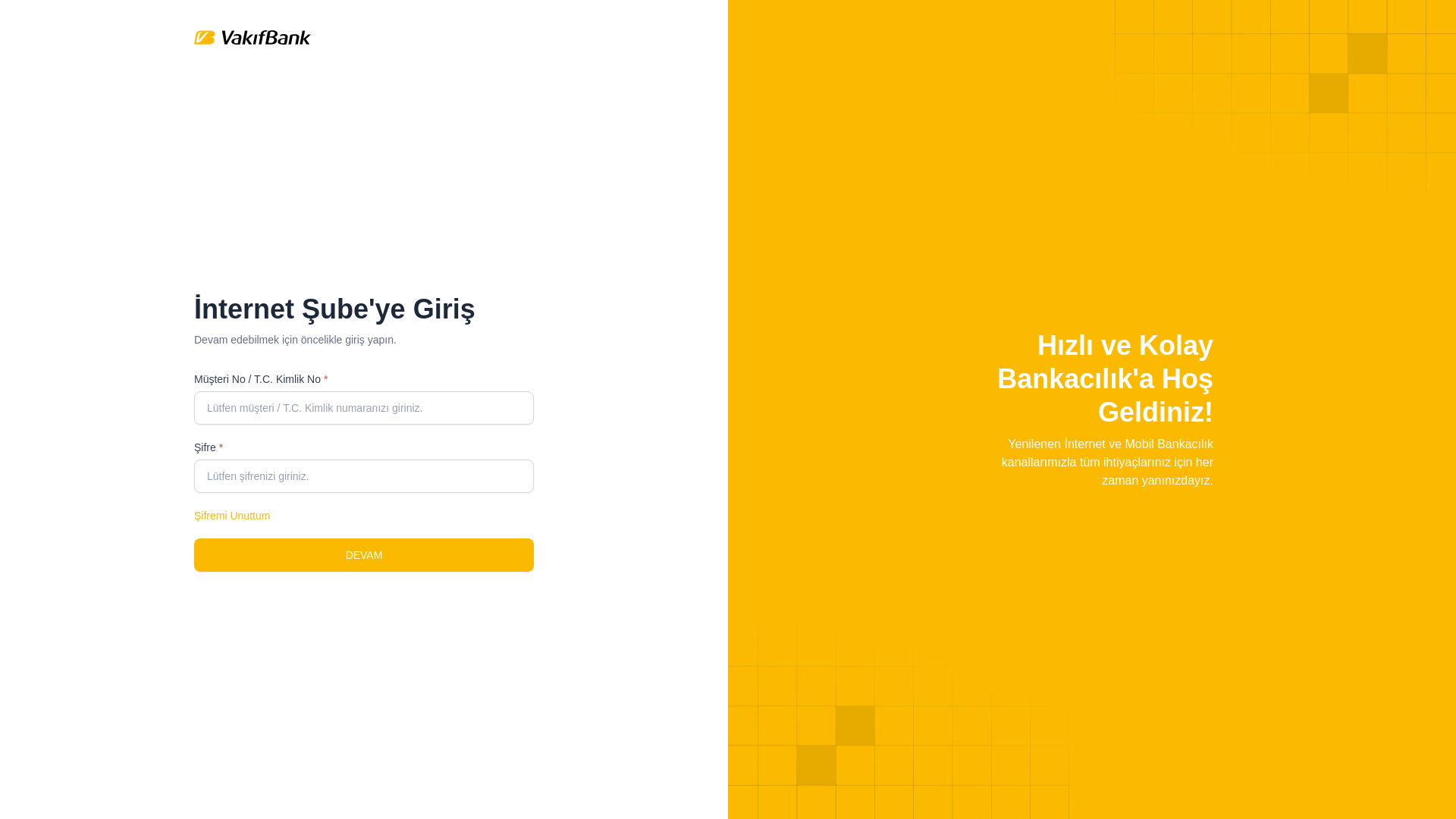 website screenshot of https://m-vakif-firsatim.click/