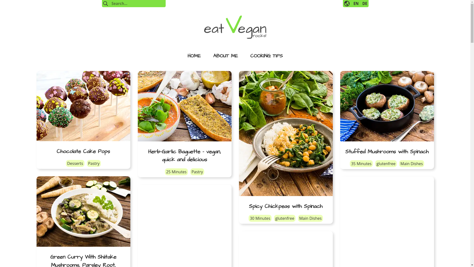 website screenshot of https://eat-vegan-rocks-www.pages.dev/