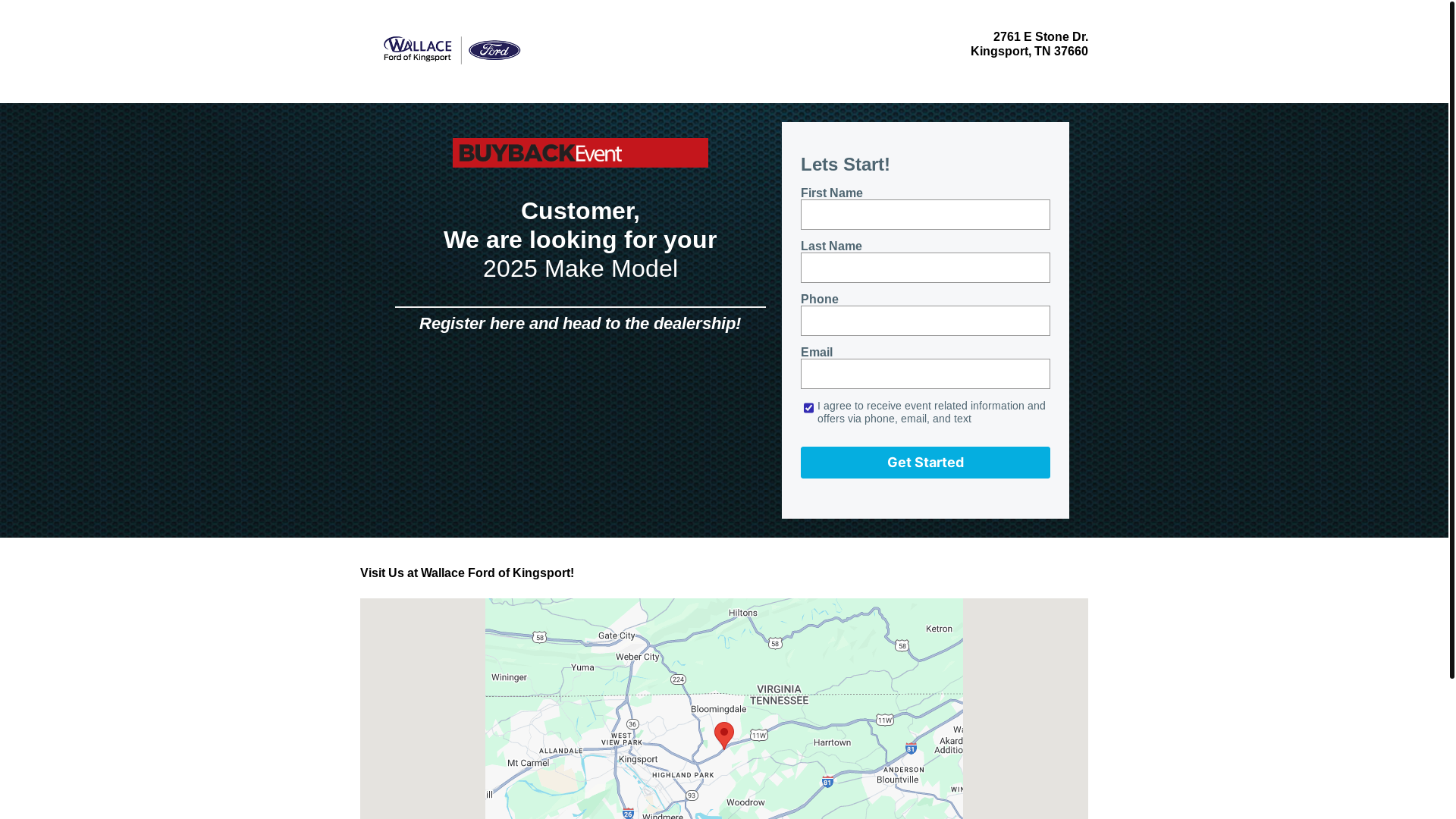 website screenshot of https://wallacebuyback.com/