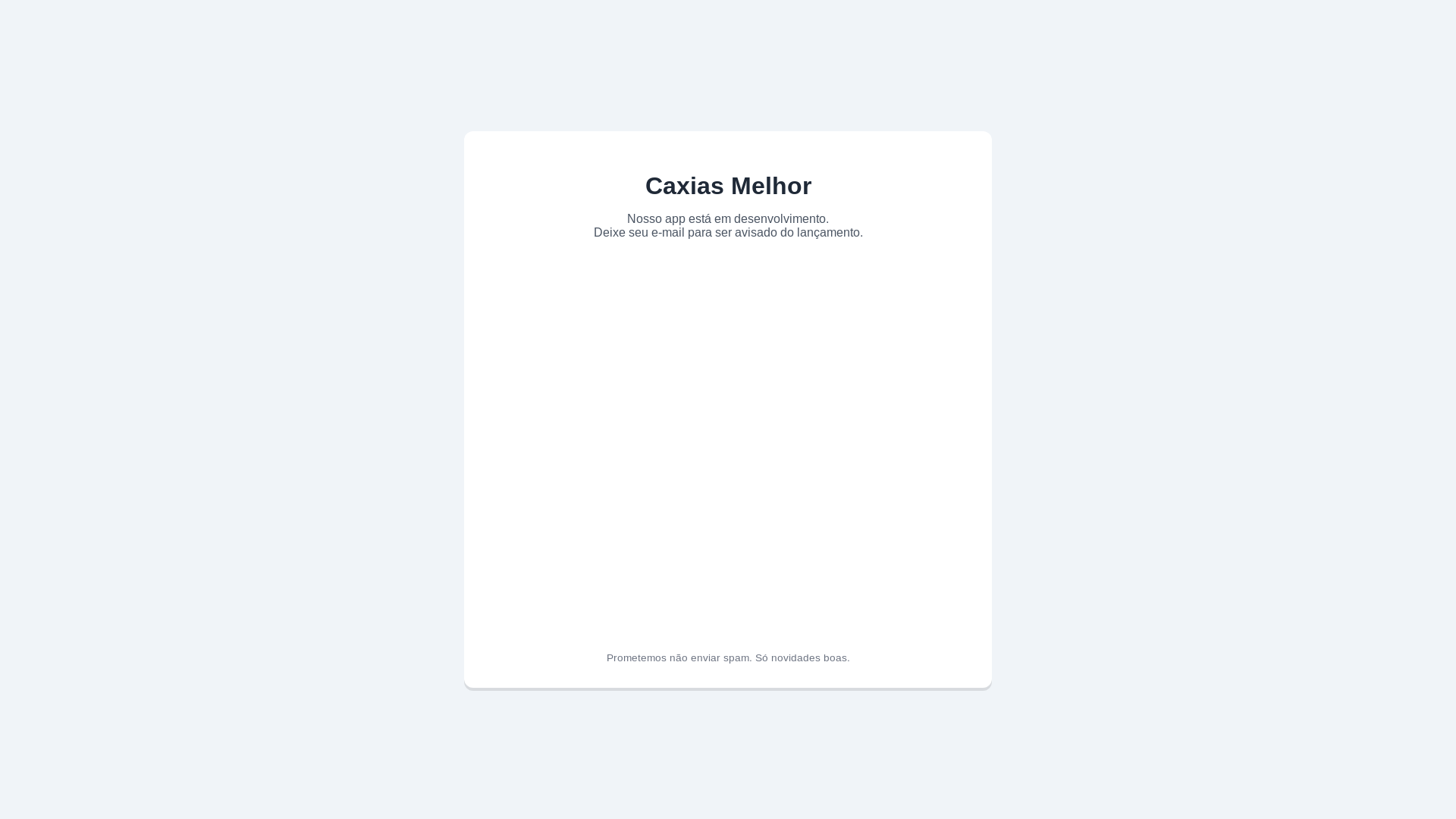 website screenshot of https://caxiasmelhor-temp.pages.dev/