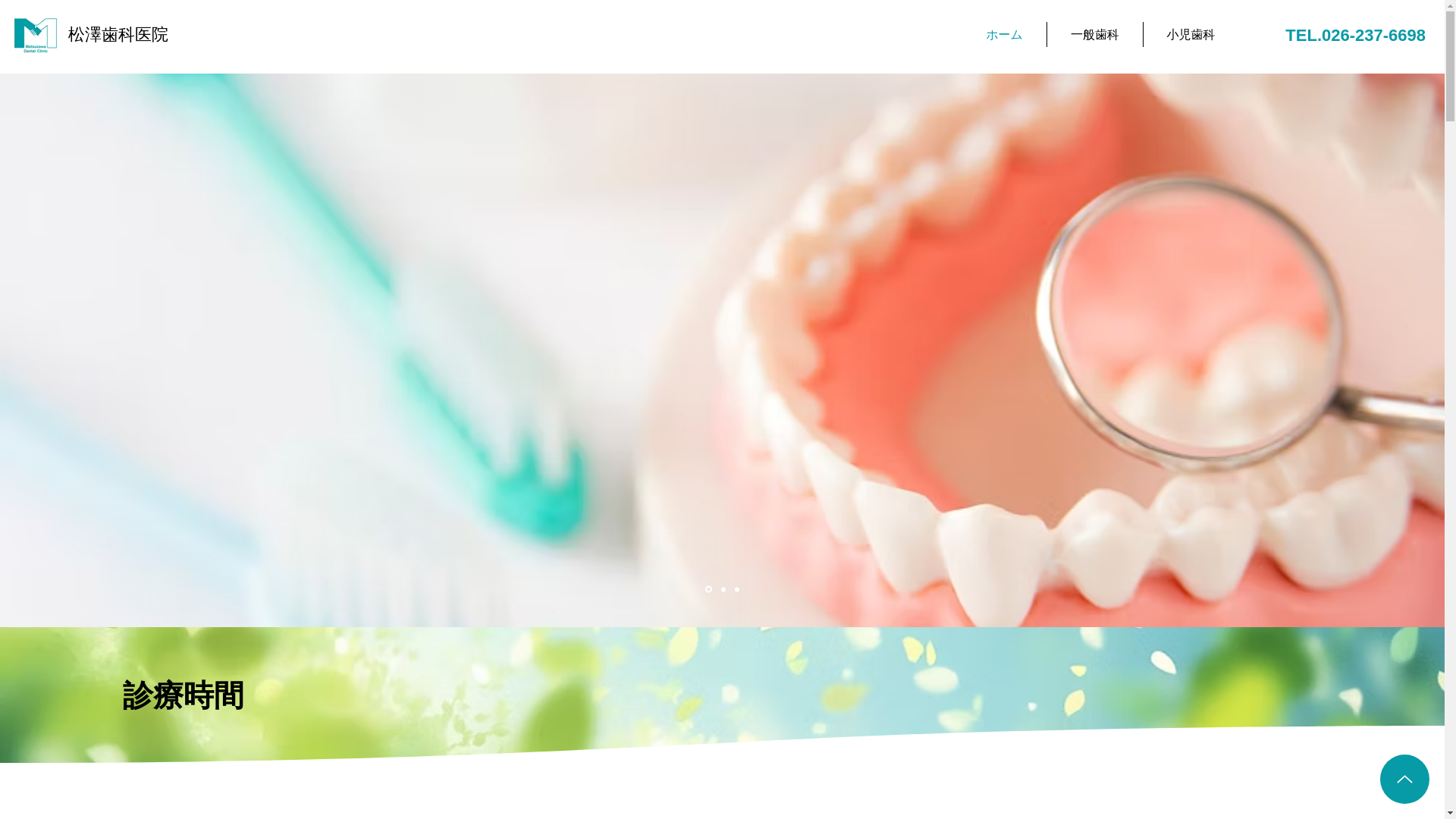 website screenshot of https://matsuzawa-shika-nagano.com/