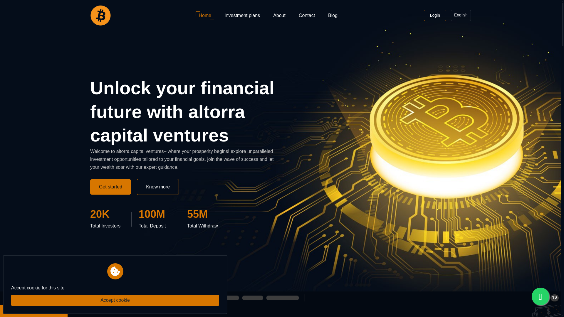 website screenshot of https://altorracapitalventures.world/