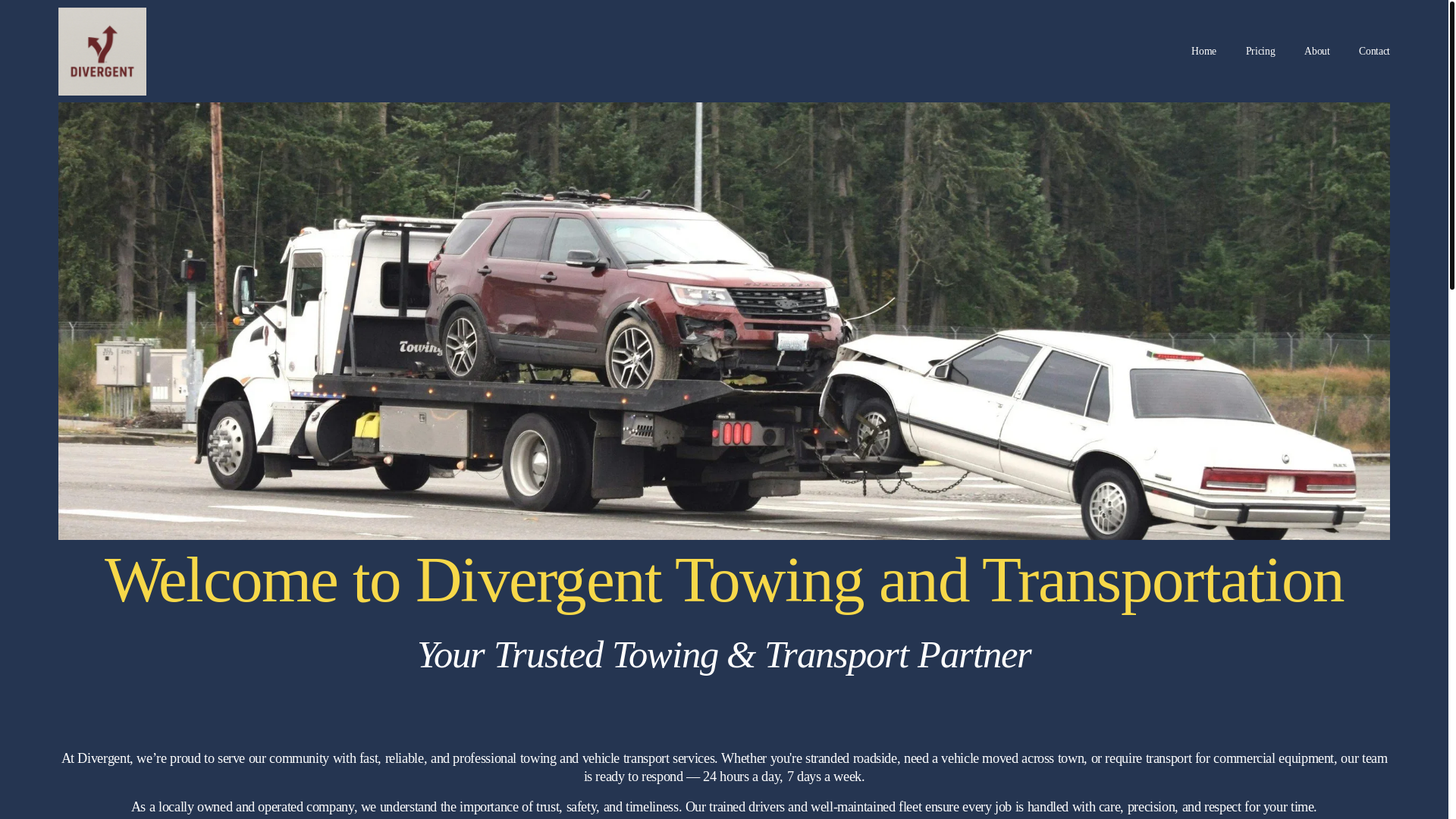 website screenshot of https://tis4transport.com/