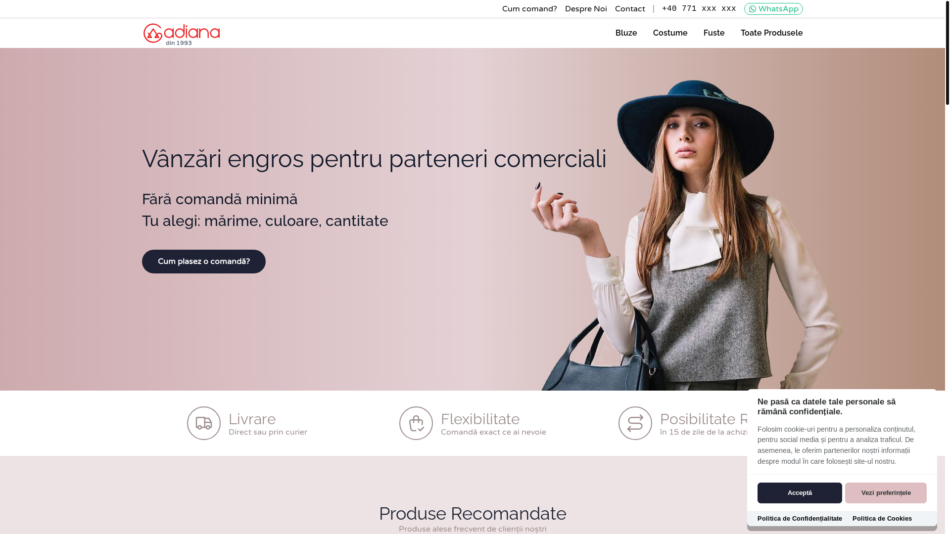 website screenshot of https://adiana.pages.dev/