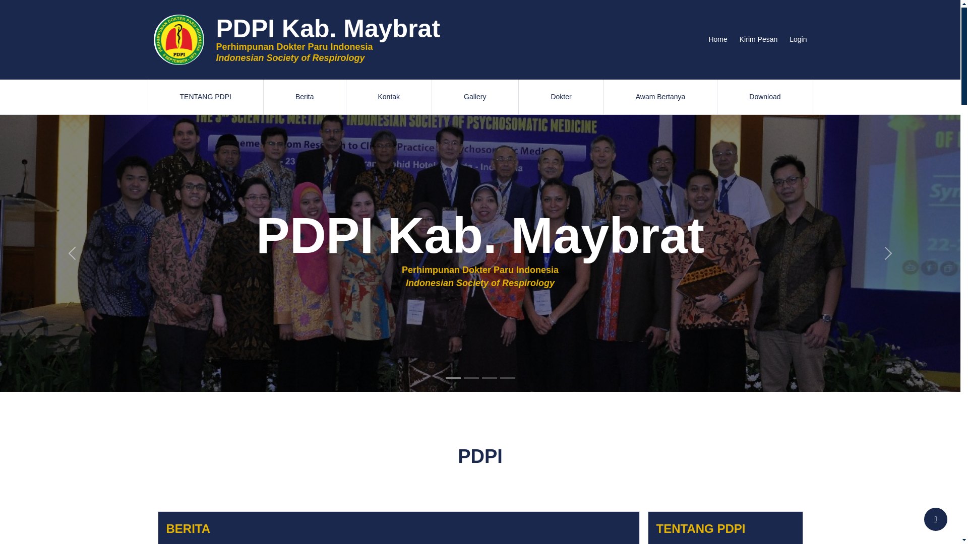 website screenshot of https://pdpikabmaybrat.org/