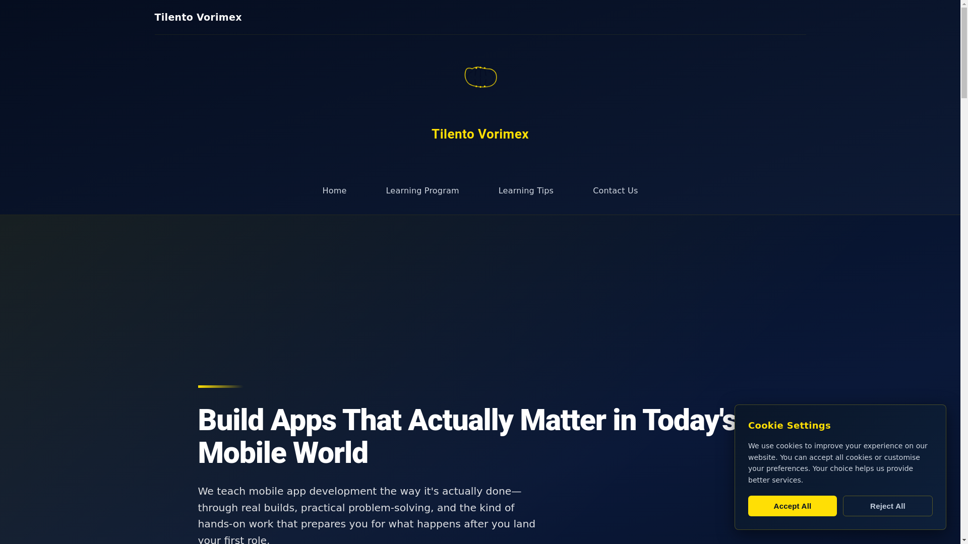 website screenshot of https://tilentovorimex.online/