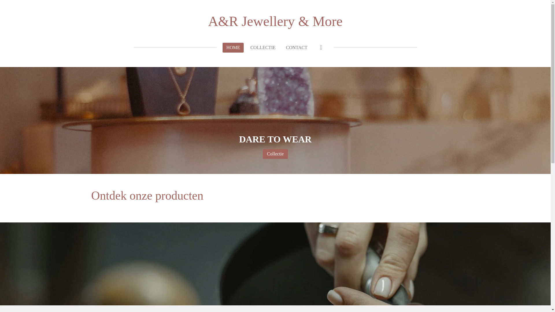 website screenshot of https://a-r-jewellery-more.nl/