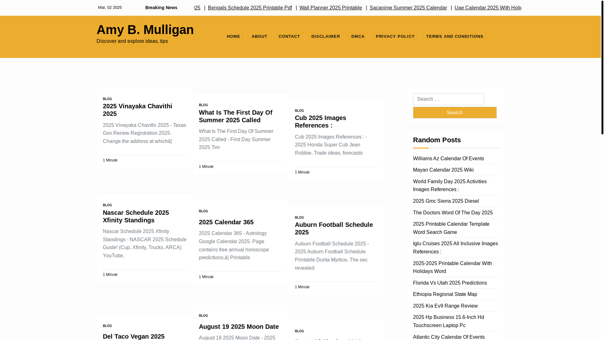 website screenshot of https://amybmulligan.pages.dev/