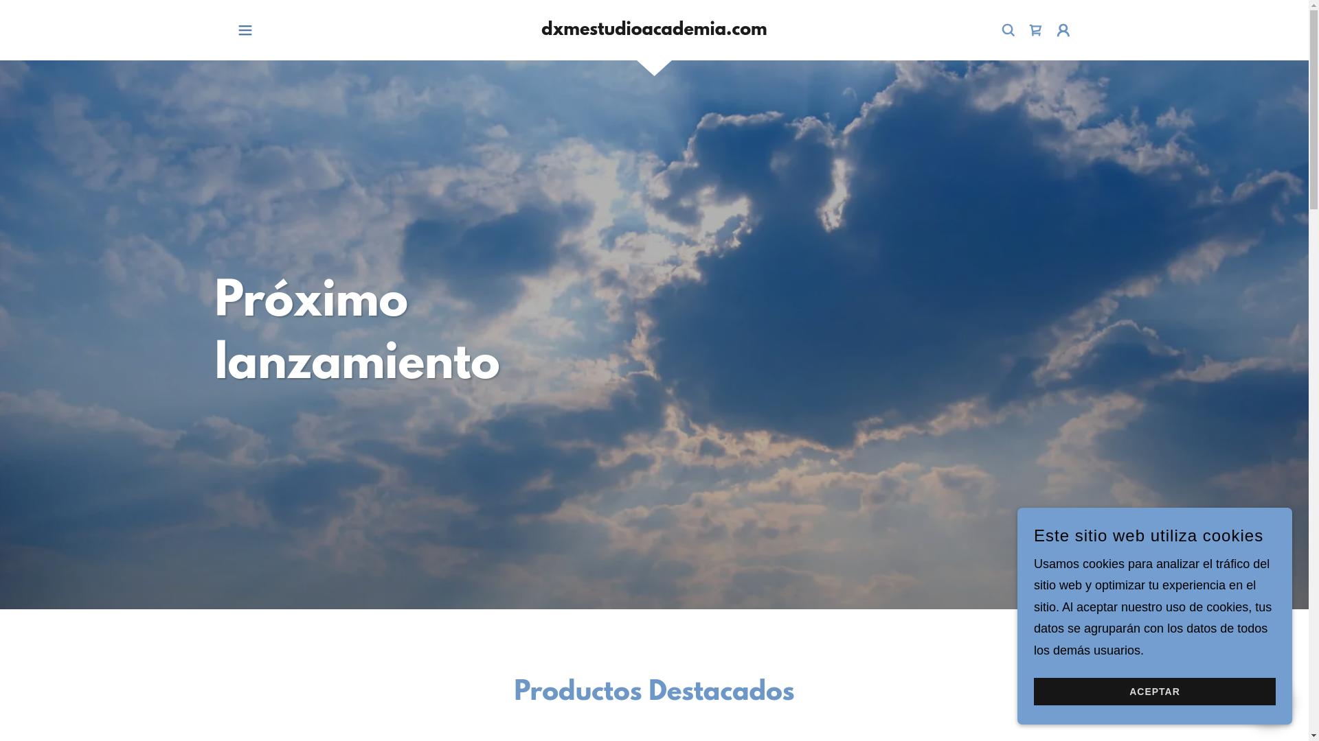 website screenshot of https://dxmestudioacademia.com/