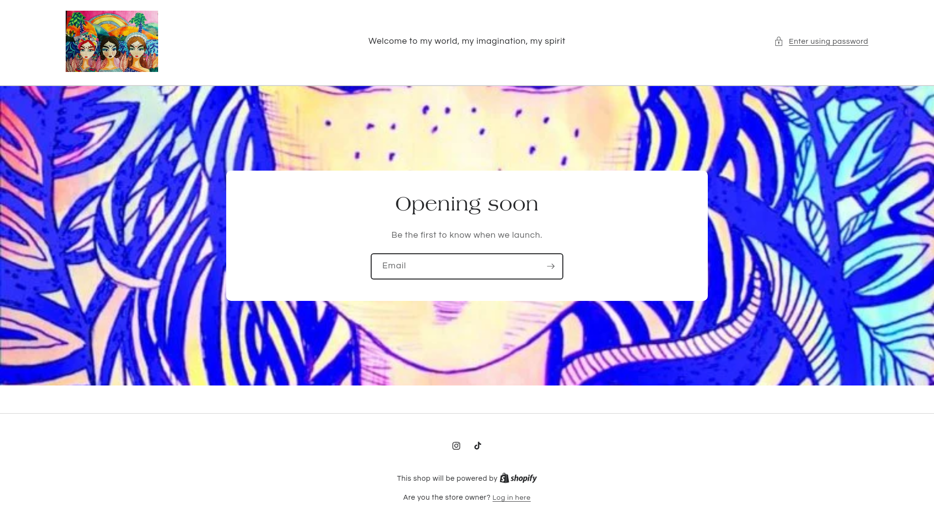 website screenshot of https://artandsoulbybec.com/