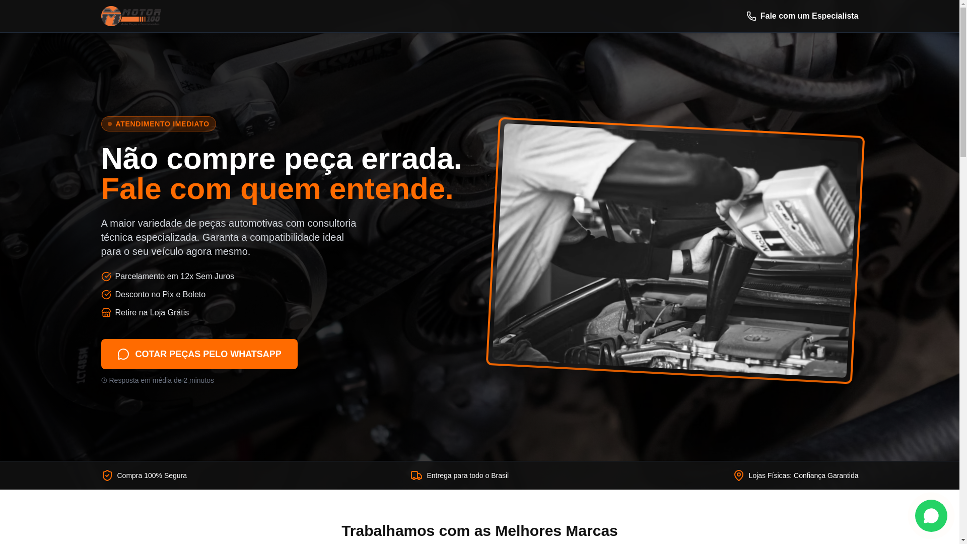 website screenshot of https://lpmotor100.pages.dev/
