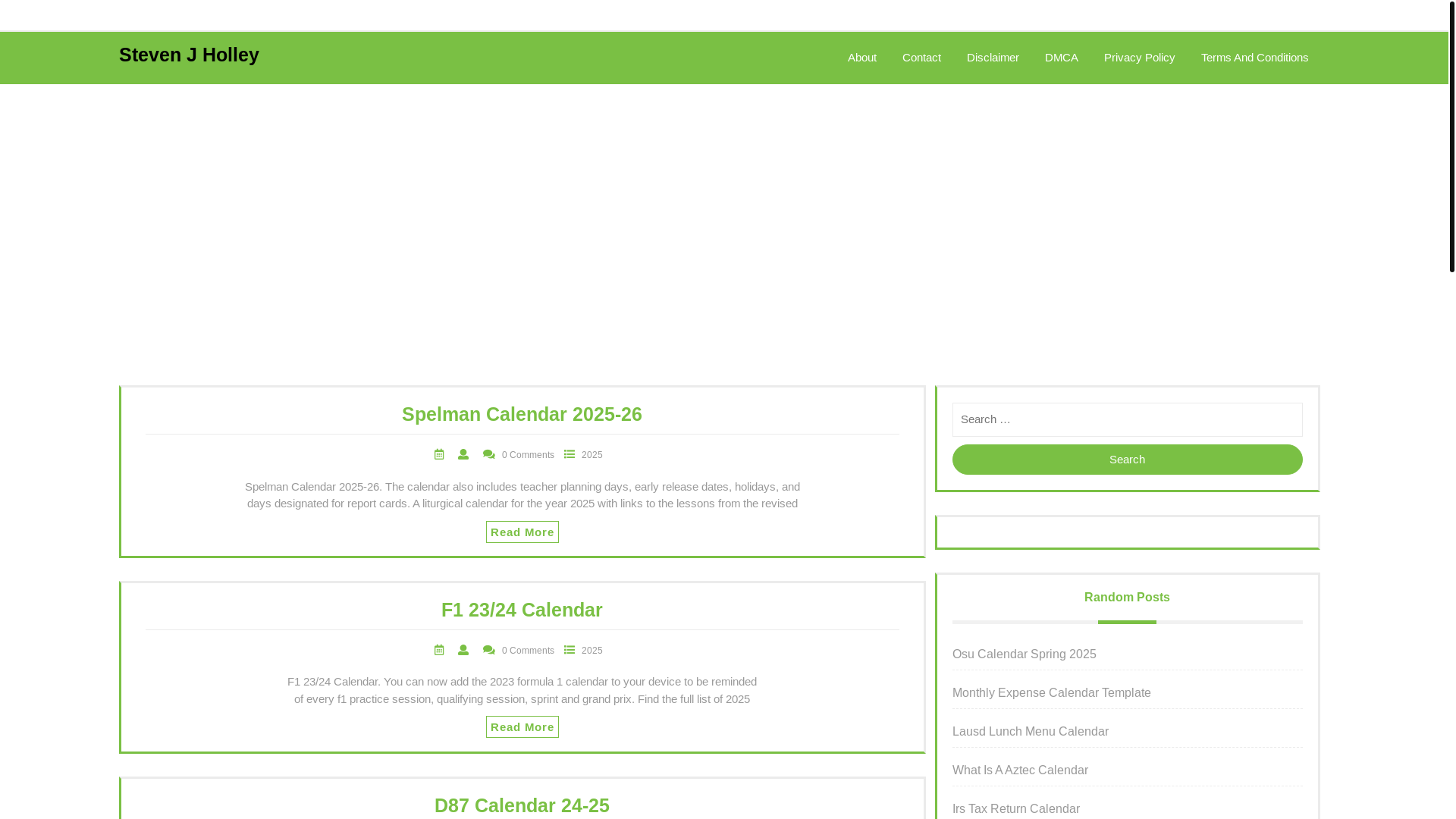 website screenshot of https://stevenjholleyc.pages.dev/