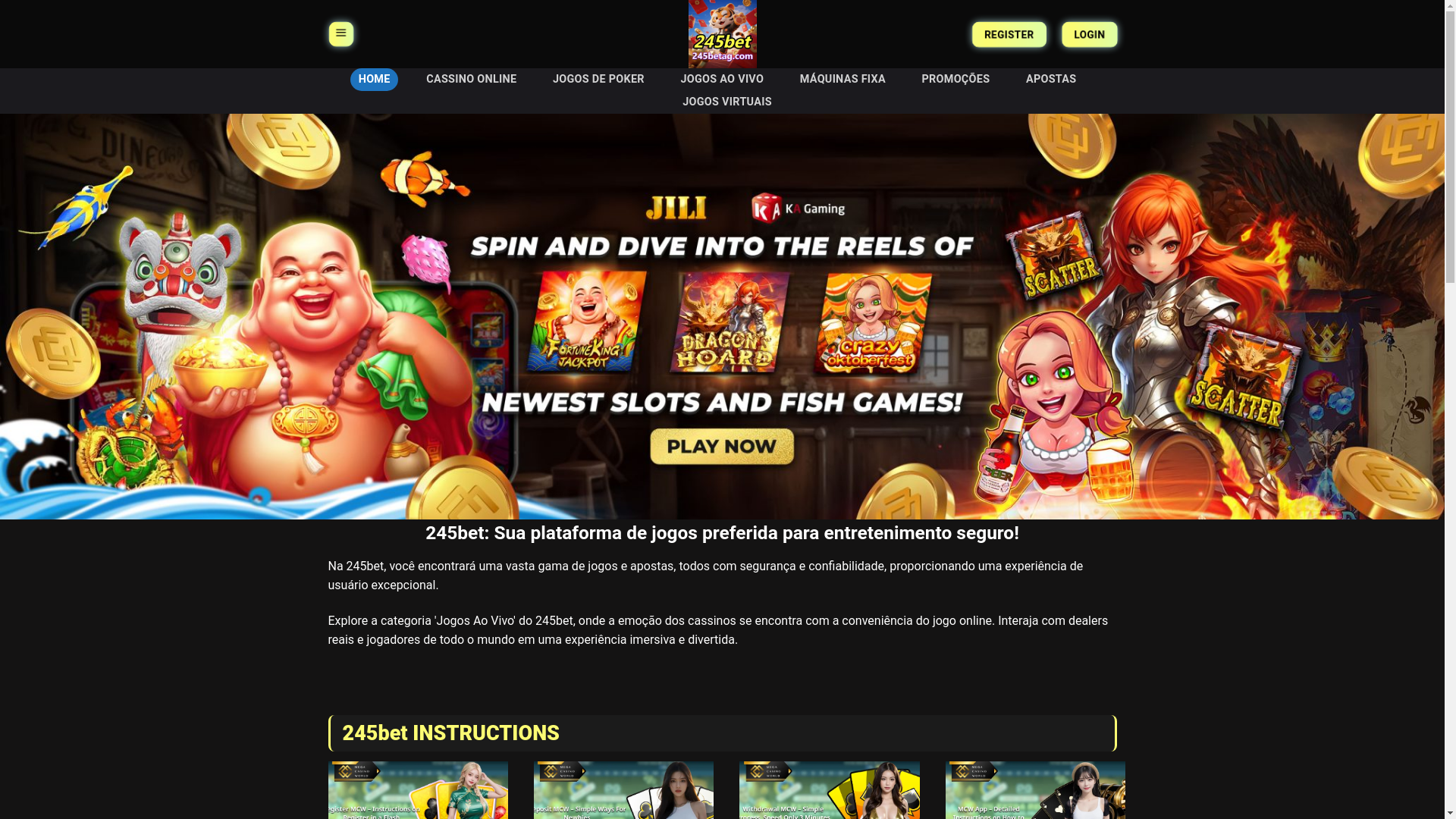 website screenshot of https://245betag.com/