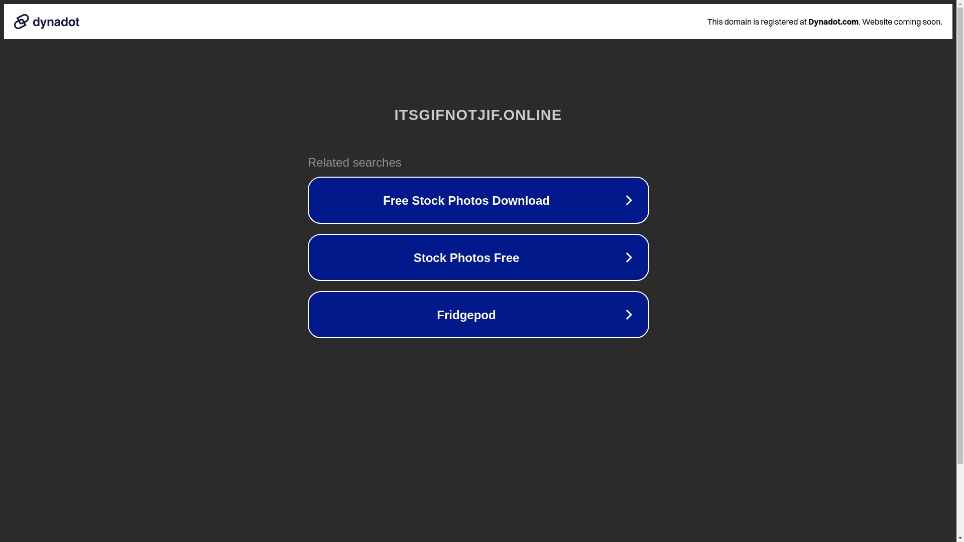 website screenshot of https://itsgifnotjif.online/