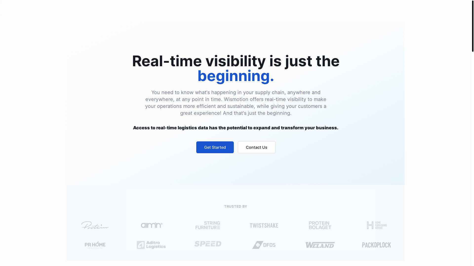 website screenshot of https://wismotion-oneclick.pages.dev/