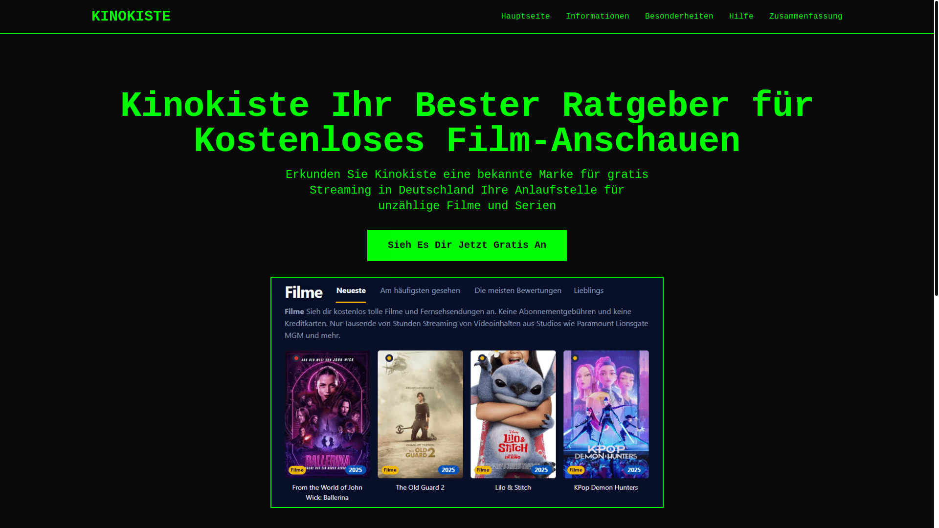 website screenshot of https://kinokiste-6ti6.pages.dev/