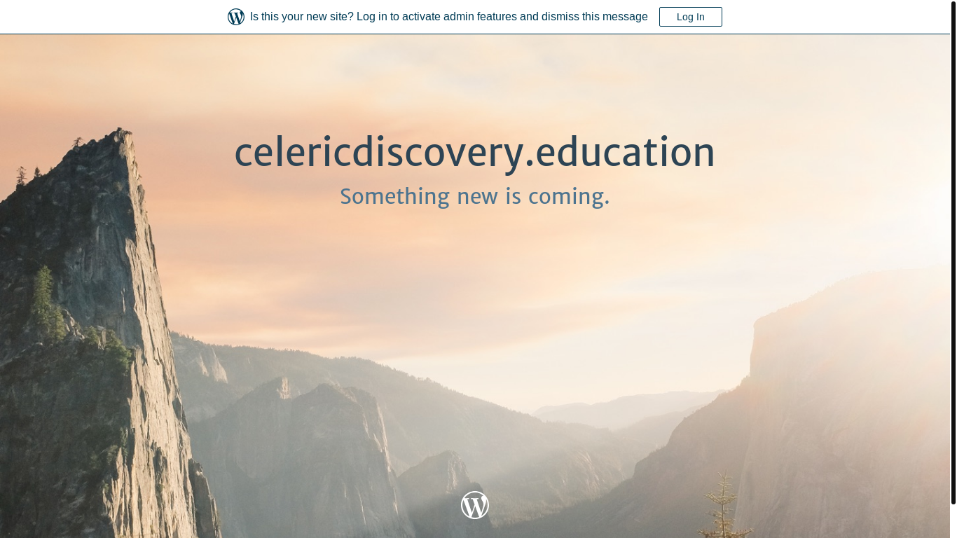 website screenshot of https://celericdiscovery.education/