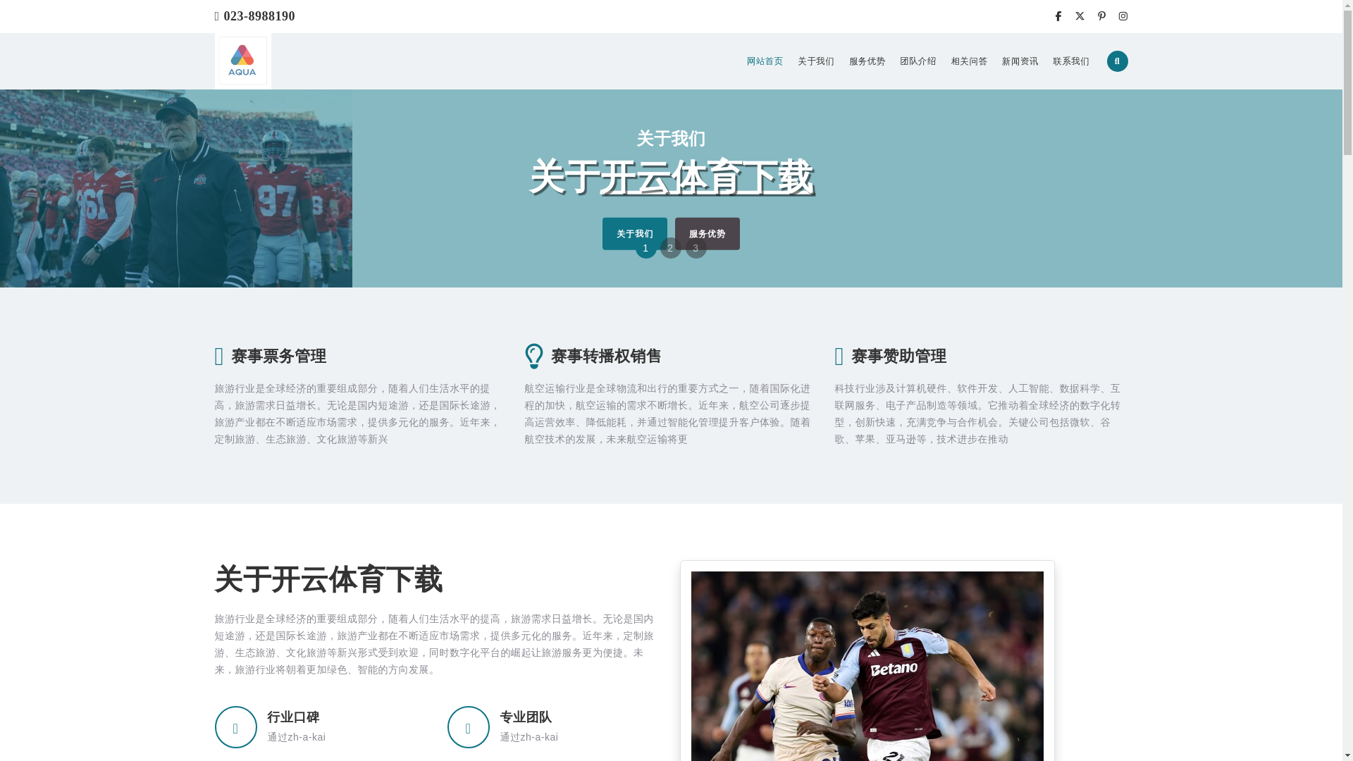 website screenshot of https://zh-a-kaiyundownload.com/