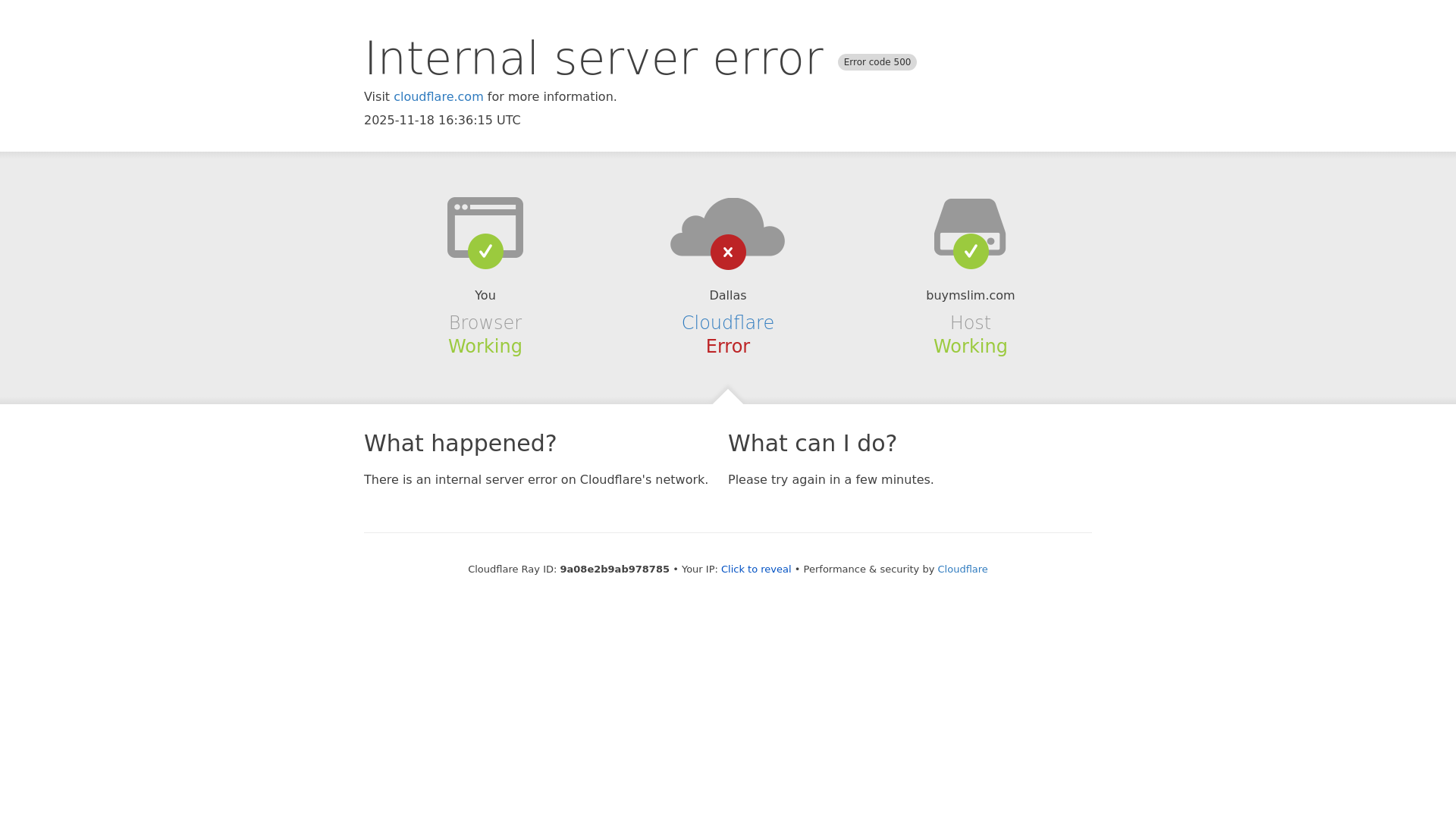 website screenshot of https://buymslim.com/