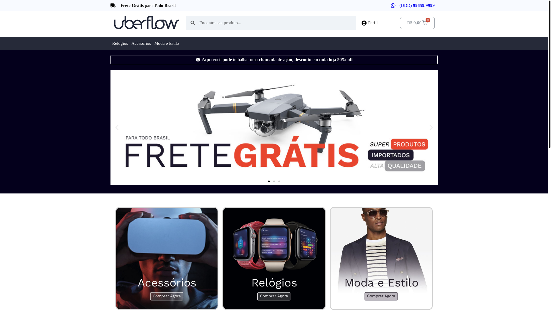 website screenshot of https://prosteritecriatipo.com.br/