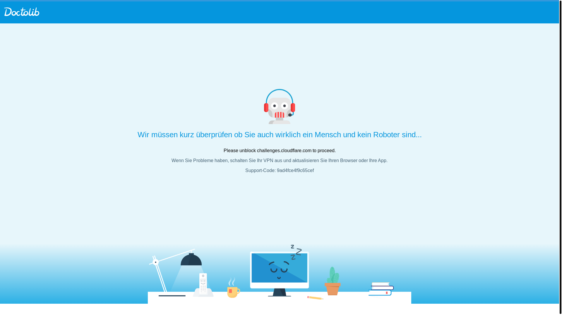website screenshot of http://a.doctolib.de/UCVoPTHar