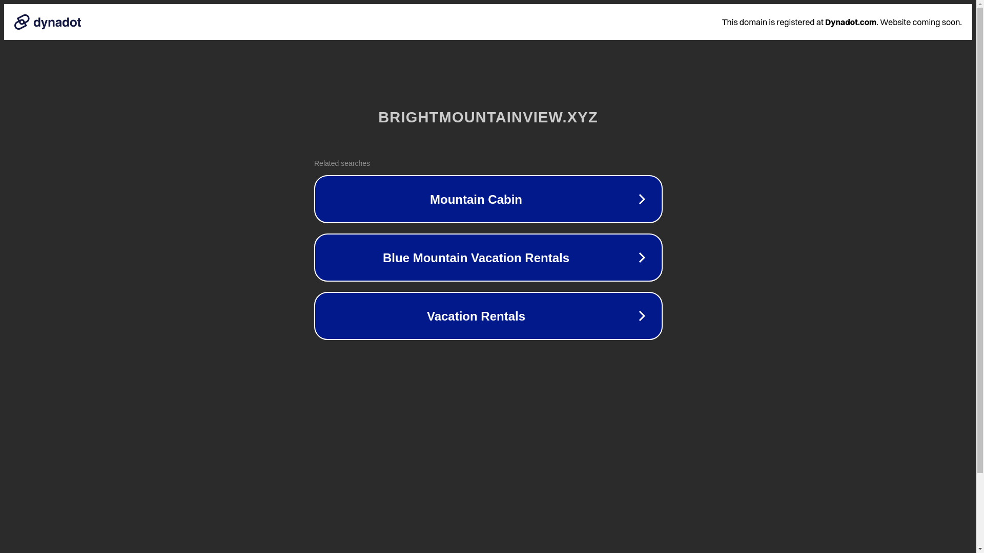 website screenshot of https://brightmountainview.xyz/