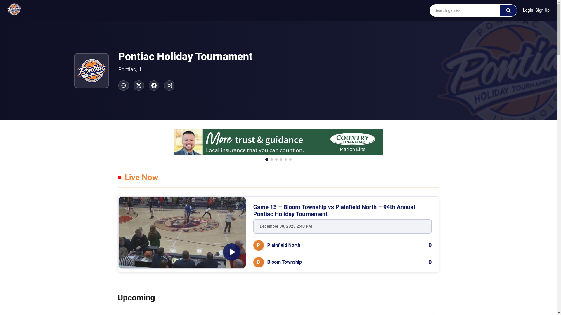 website screenshot of https://phtonline.live/