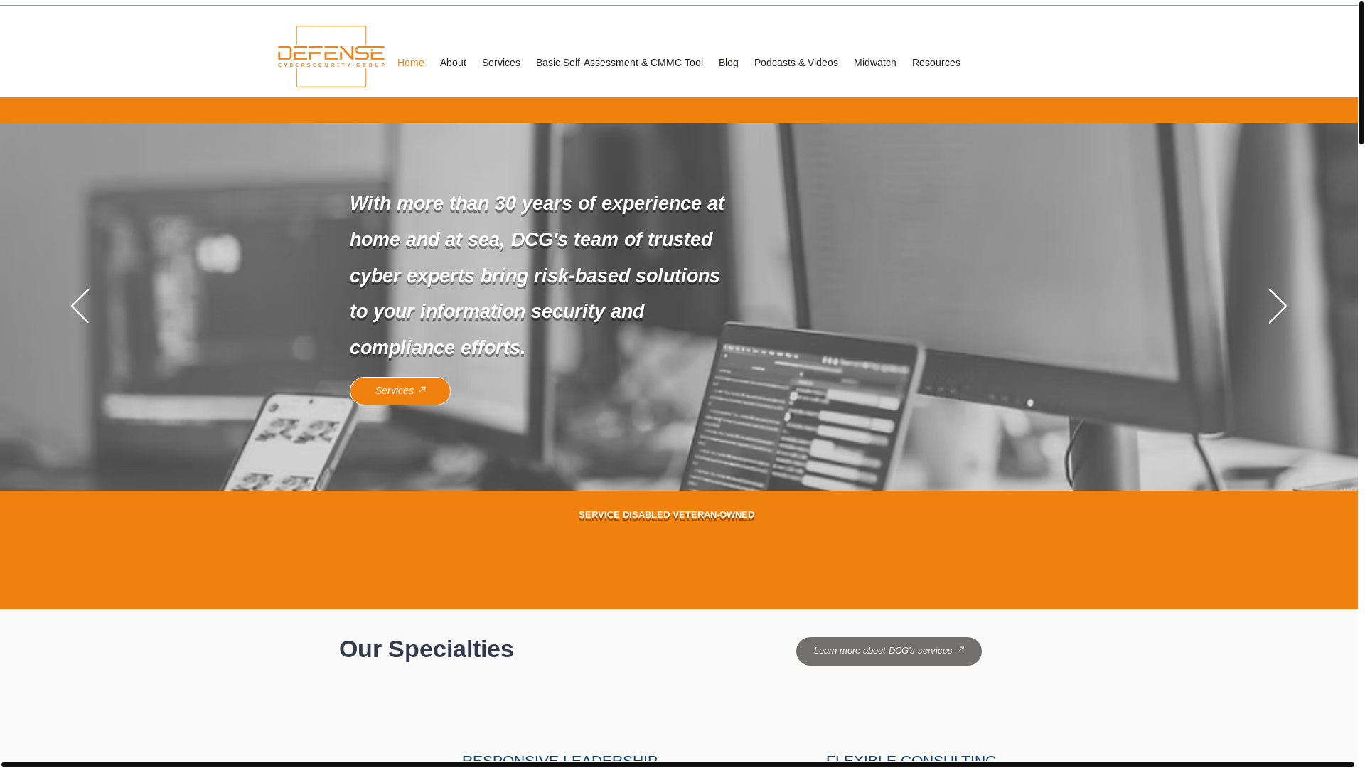 website screenshot of https://cybersecgru.pro/