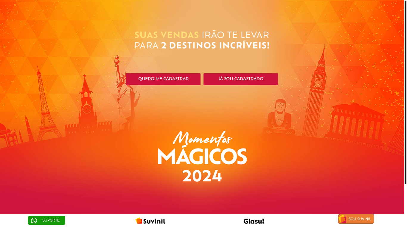 website screenshot of https://momentosmagicos2025.com.br/