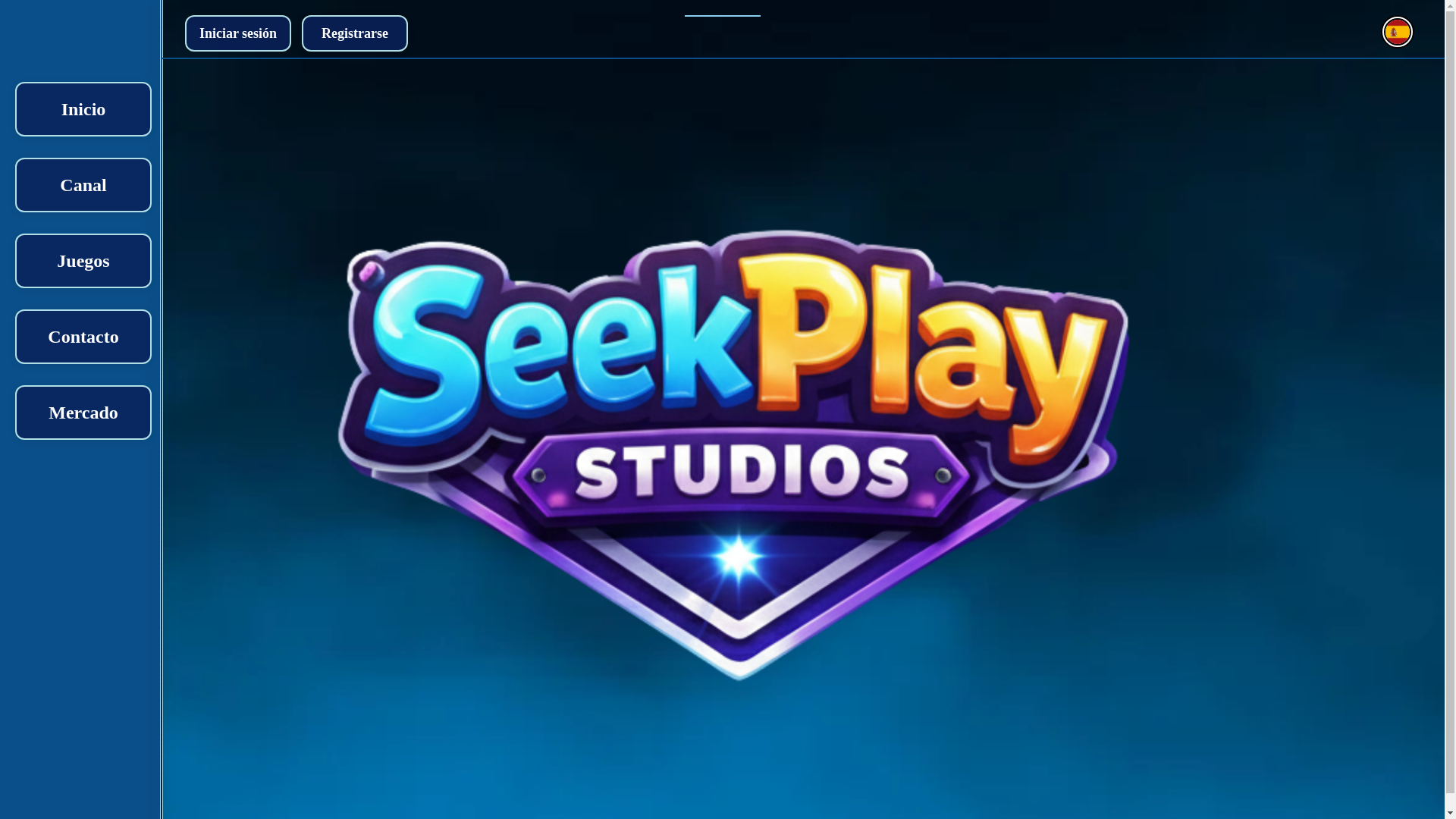 website screenshot of https://seekplaystudios.com/